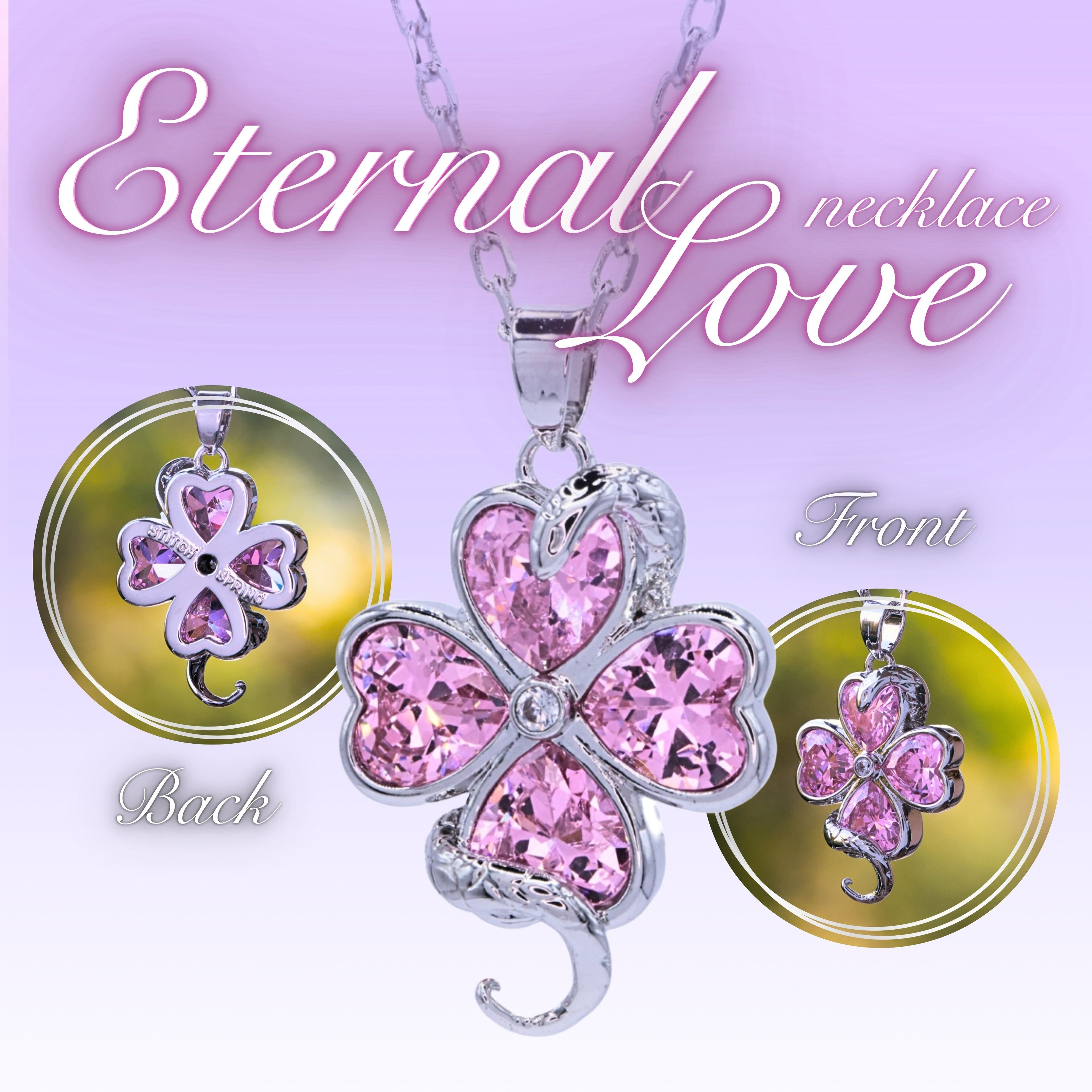 Silver Eternal Love Necklace Preorder