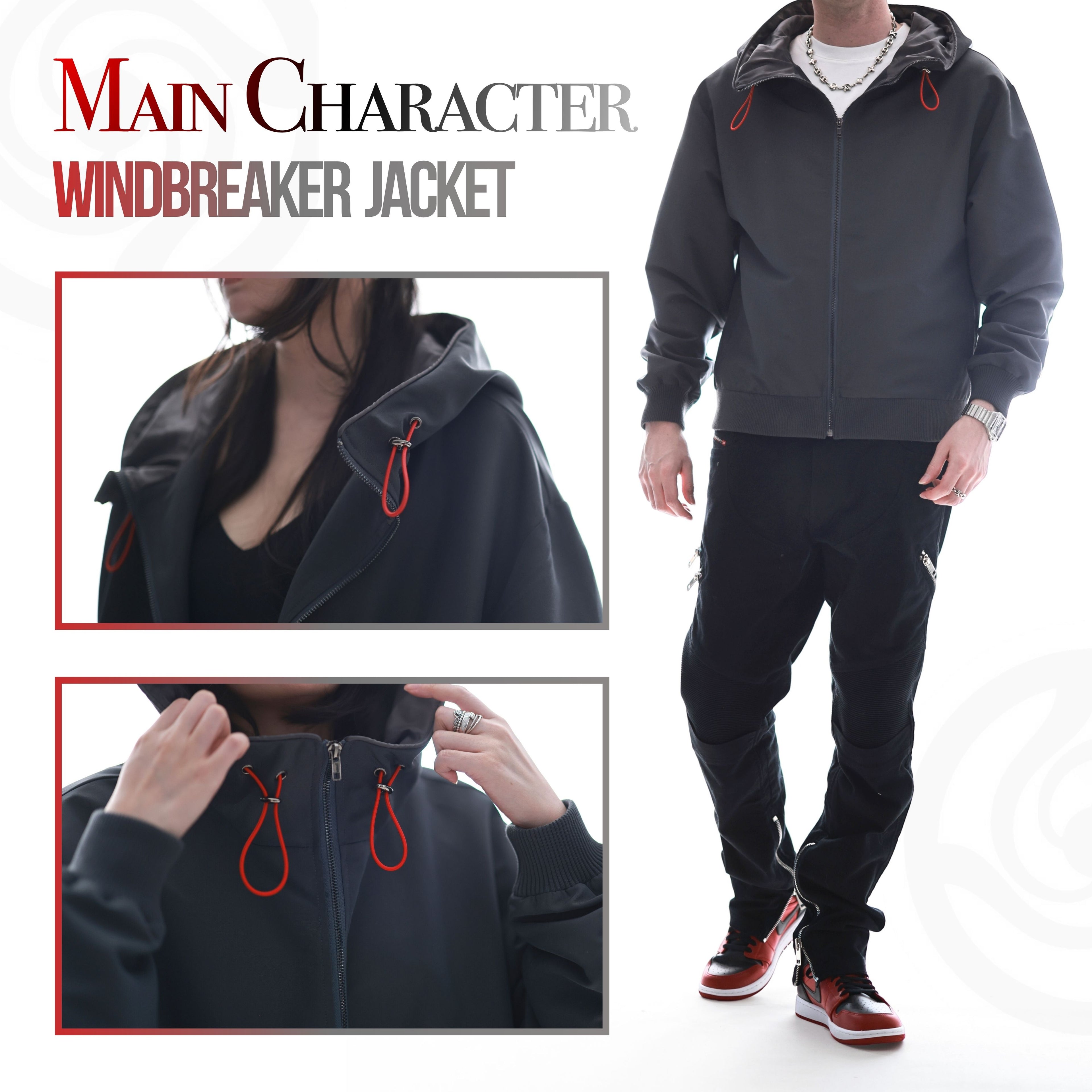 Main Character Windbreaker Jacket Preorder
