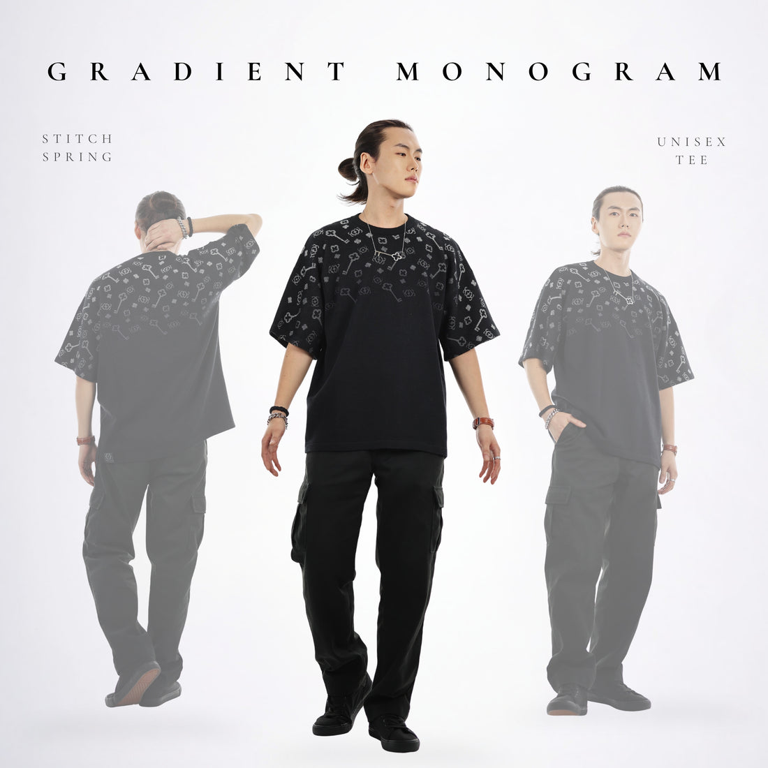 Limited Edition Gradient Monogram Tee Preorder