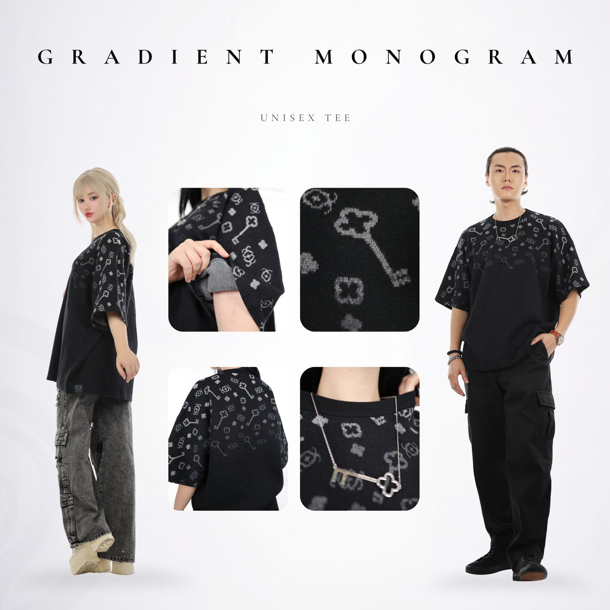 Limited Edition Gradient Monogram Tee Preorder