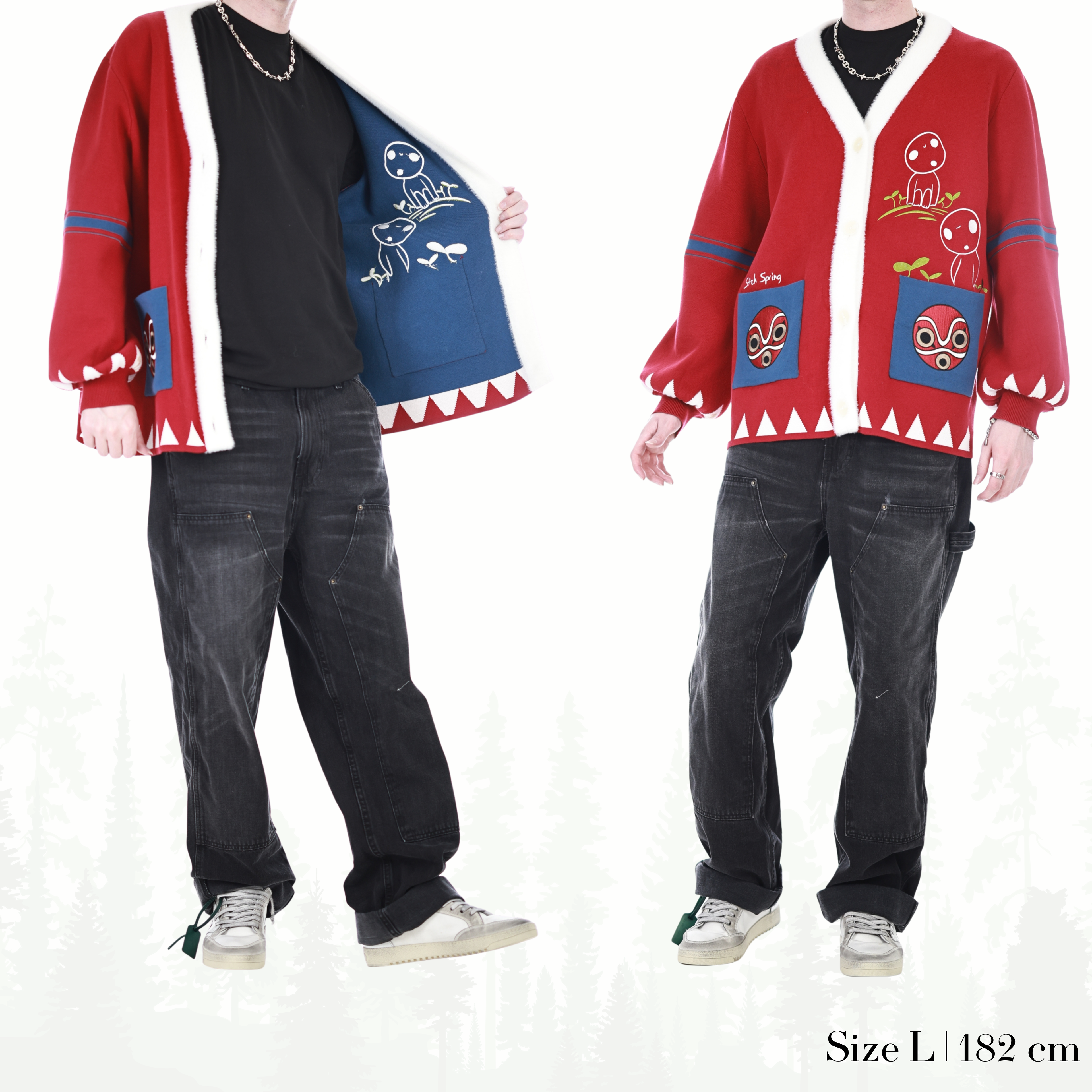 Wolf Princess Cardigan Preorder