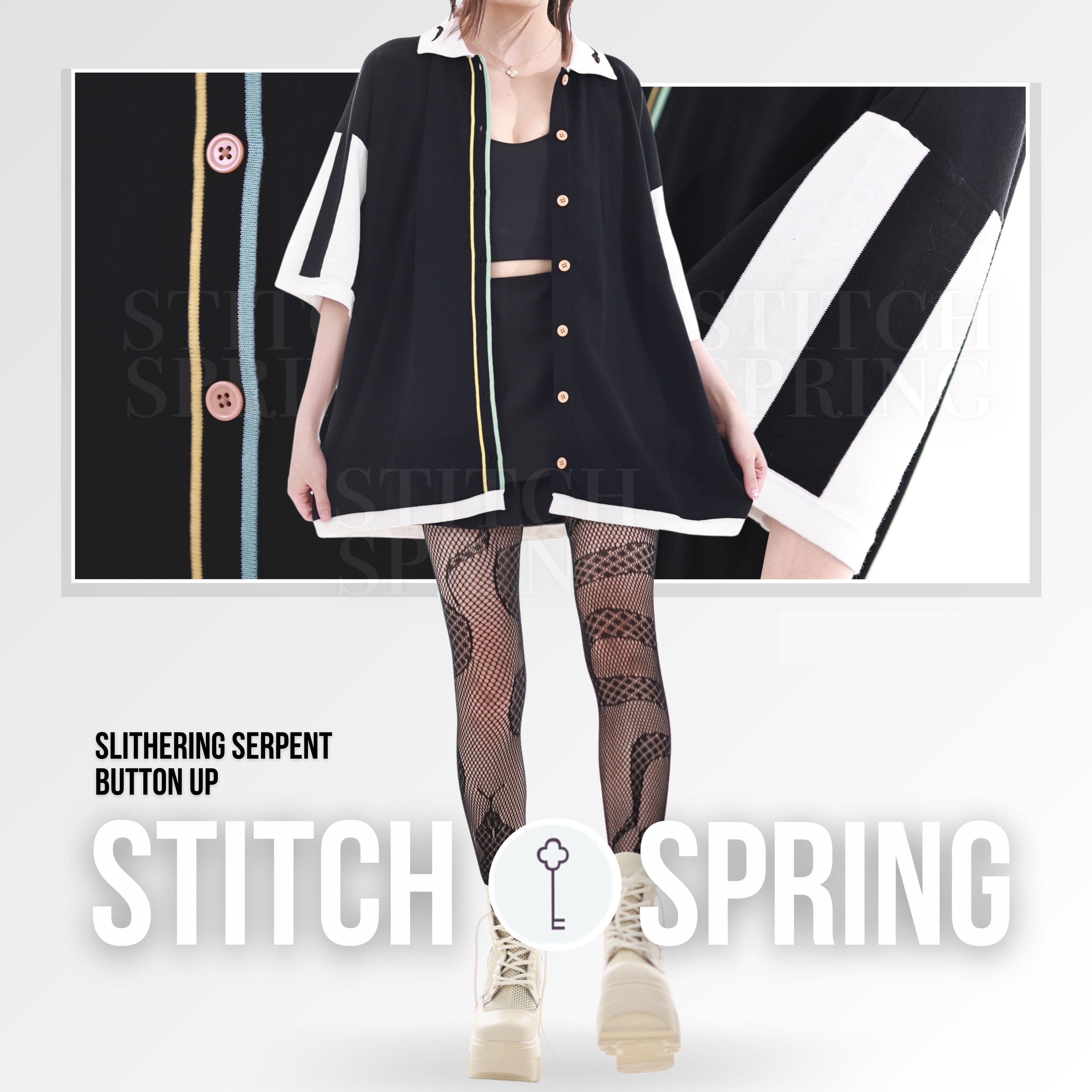 Serpent Button Up Preorder