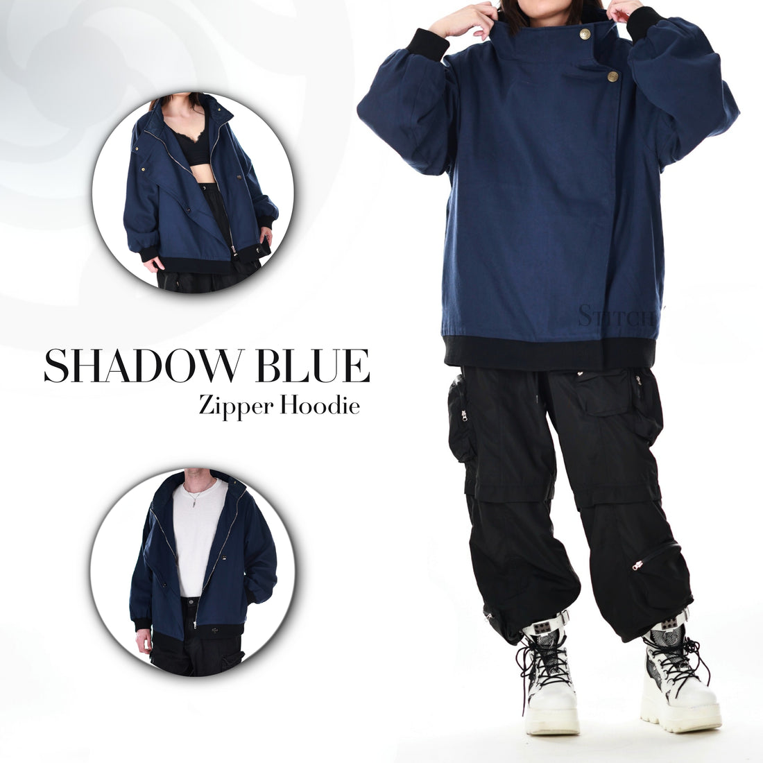 Shadow Blue Denim Jacket Preorder