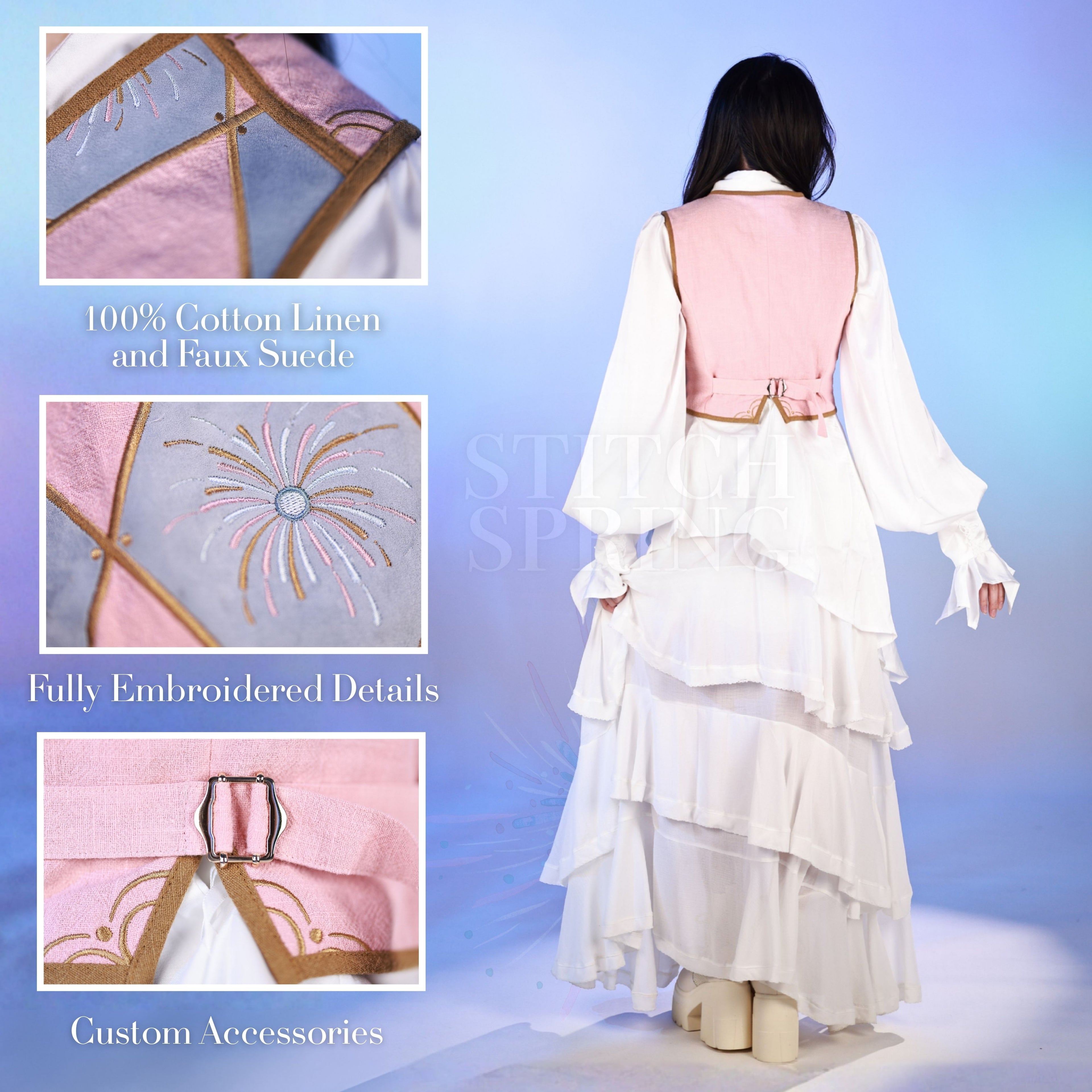 Cropped Castle Vest Preorder