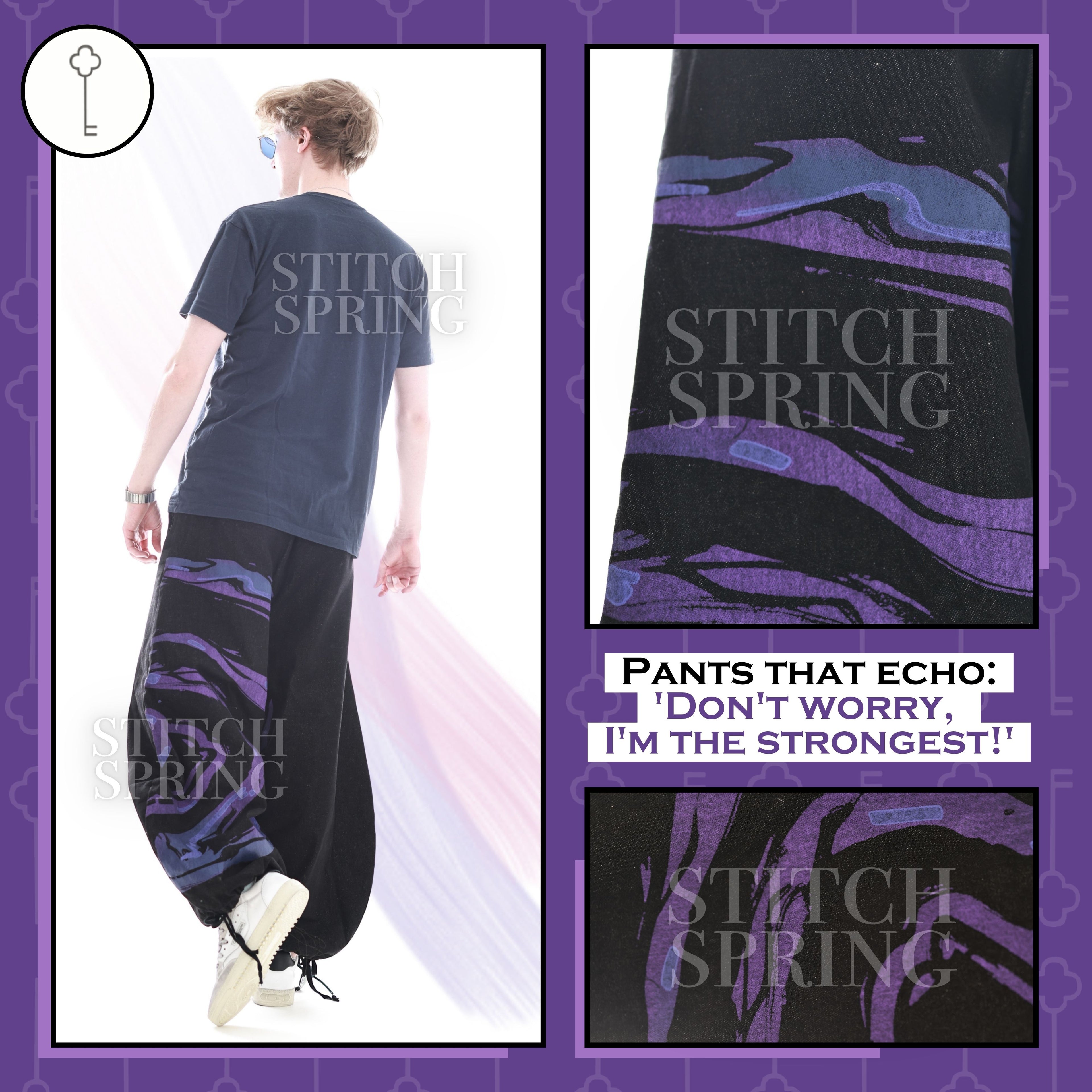 Hollow Purple Pants Preorder