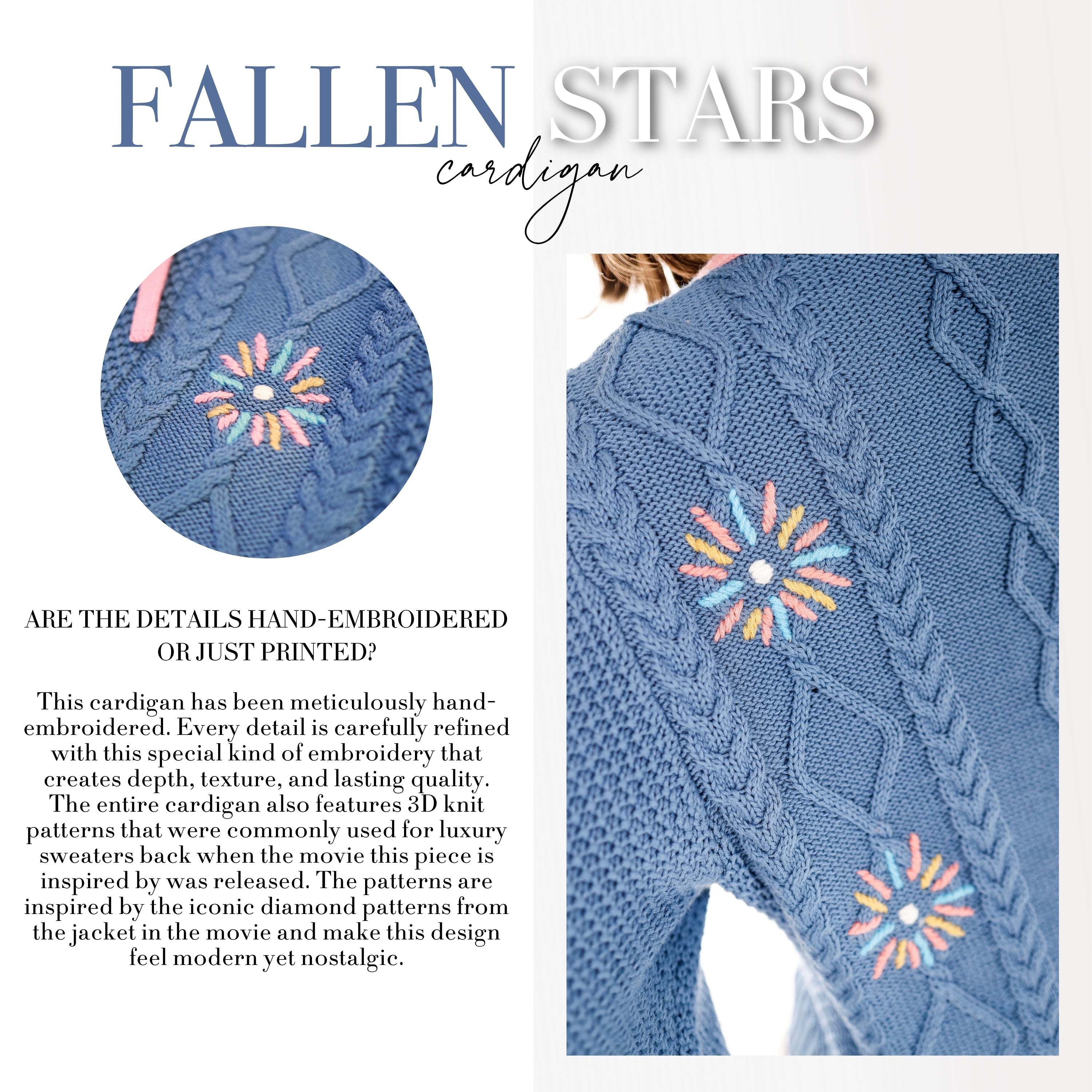 Fallen Stars Cardigan Preorder