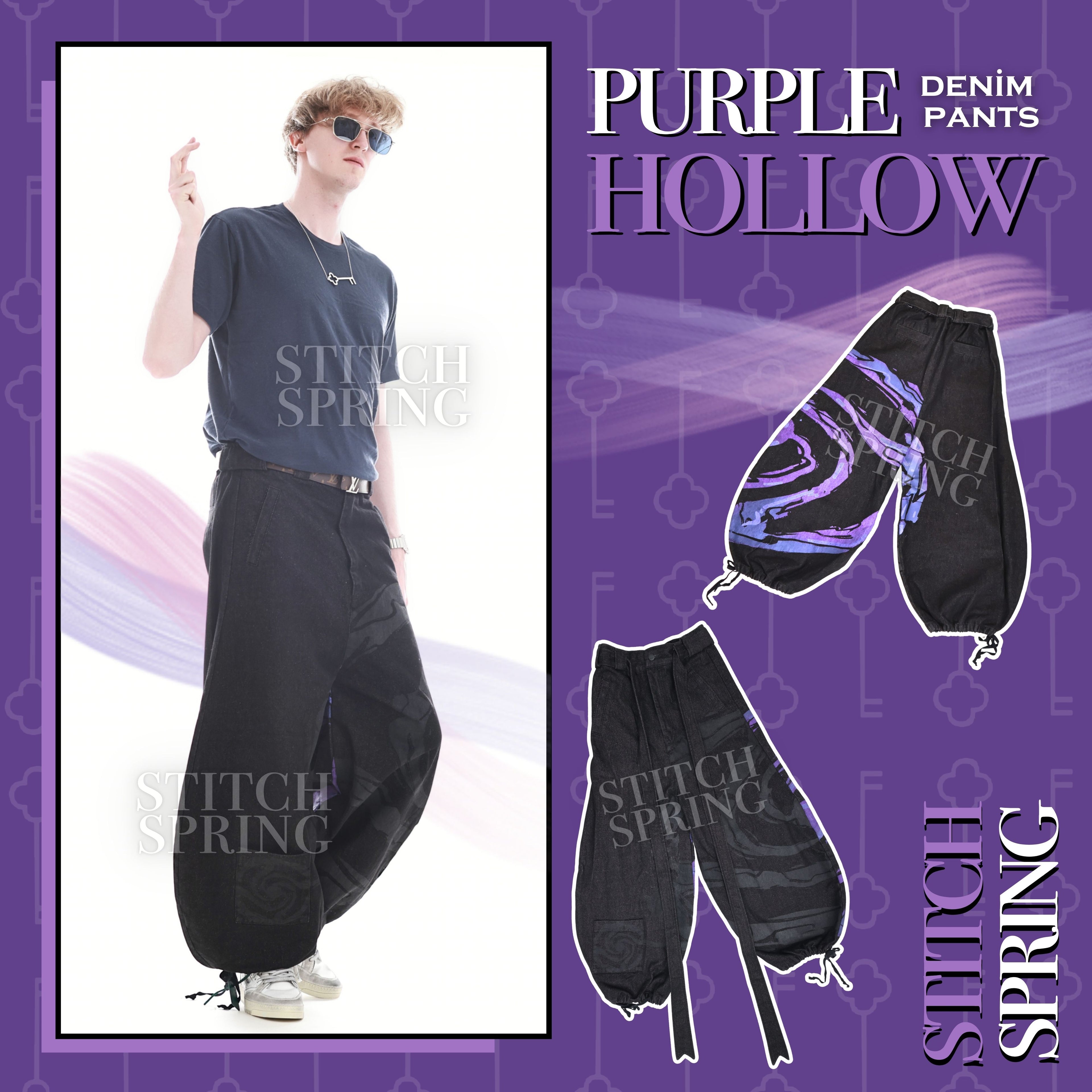 Hollow Purple Pants Preorder