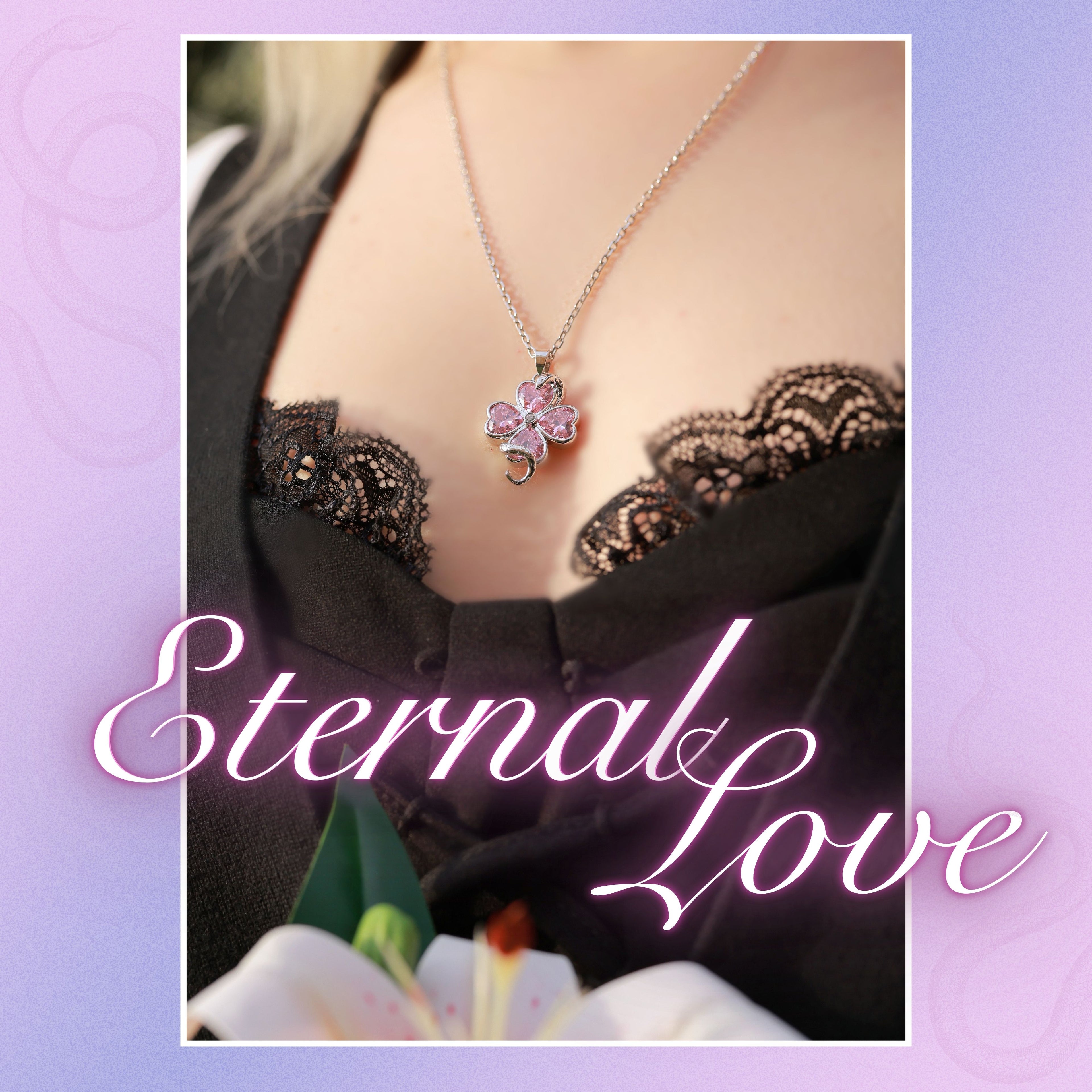 Silver Eternal Love Necklace Preorder