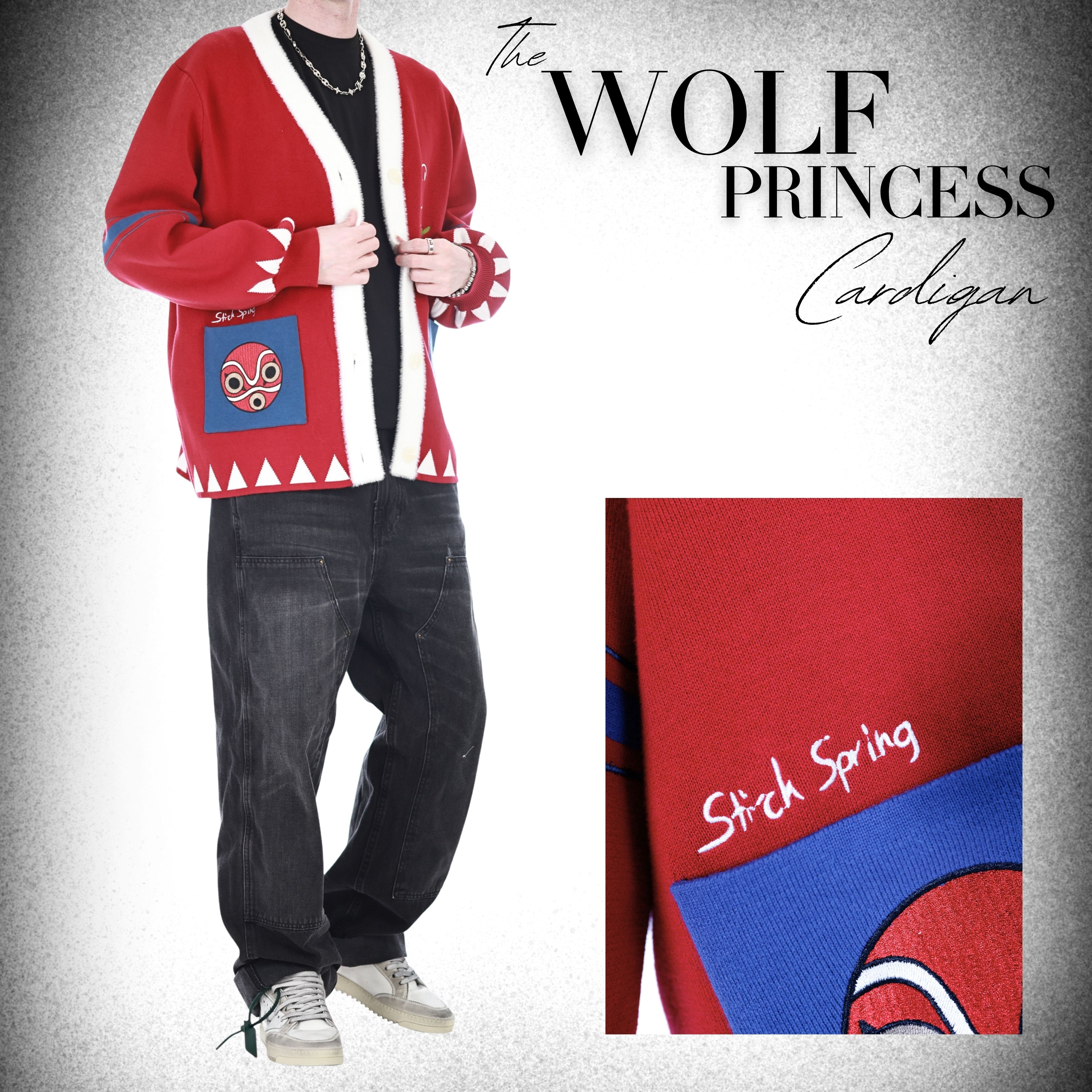 Wolf Princess Cardigan Preorder