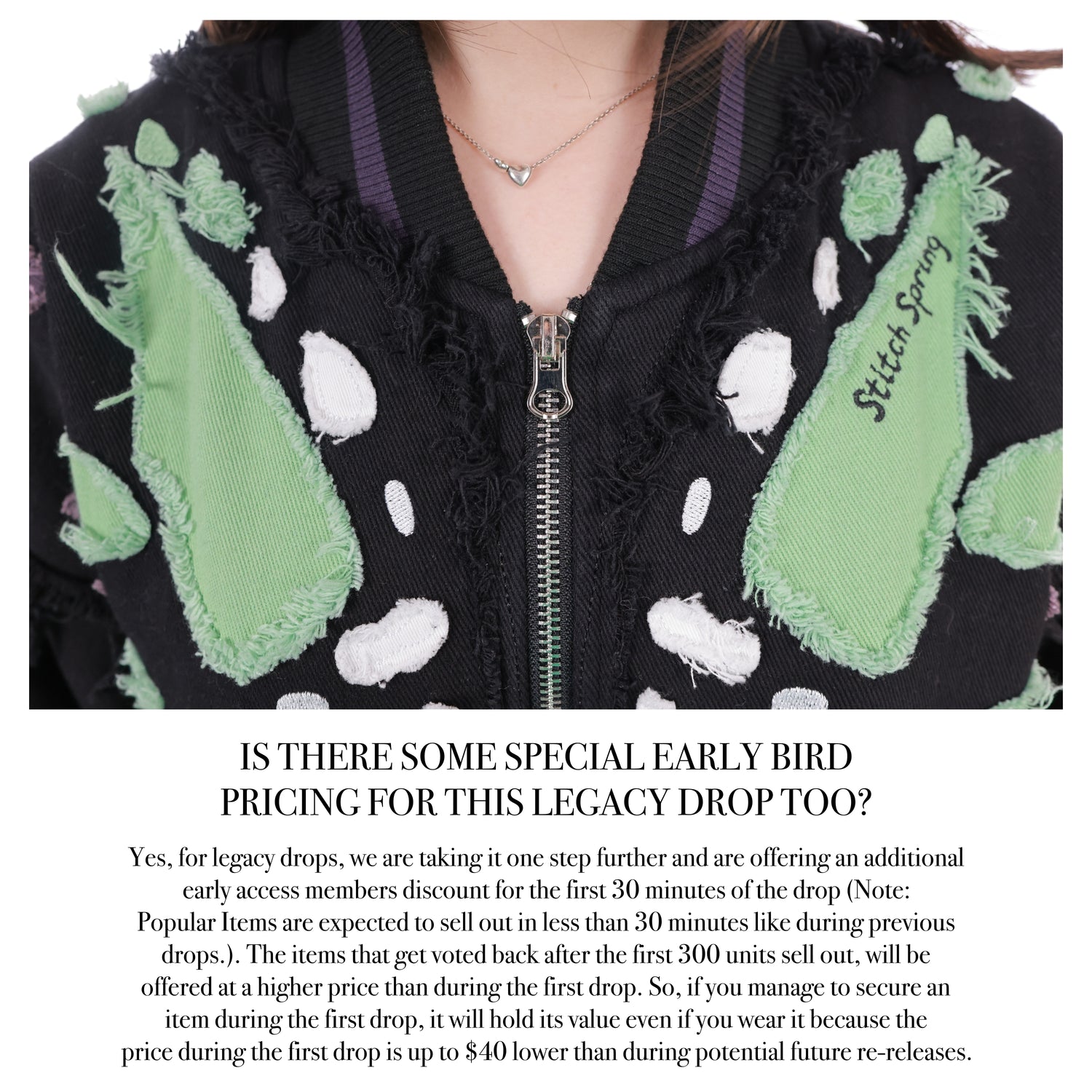 Butterfly Denim Jacket Preorder