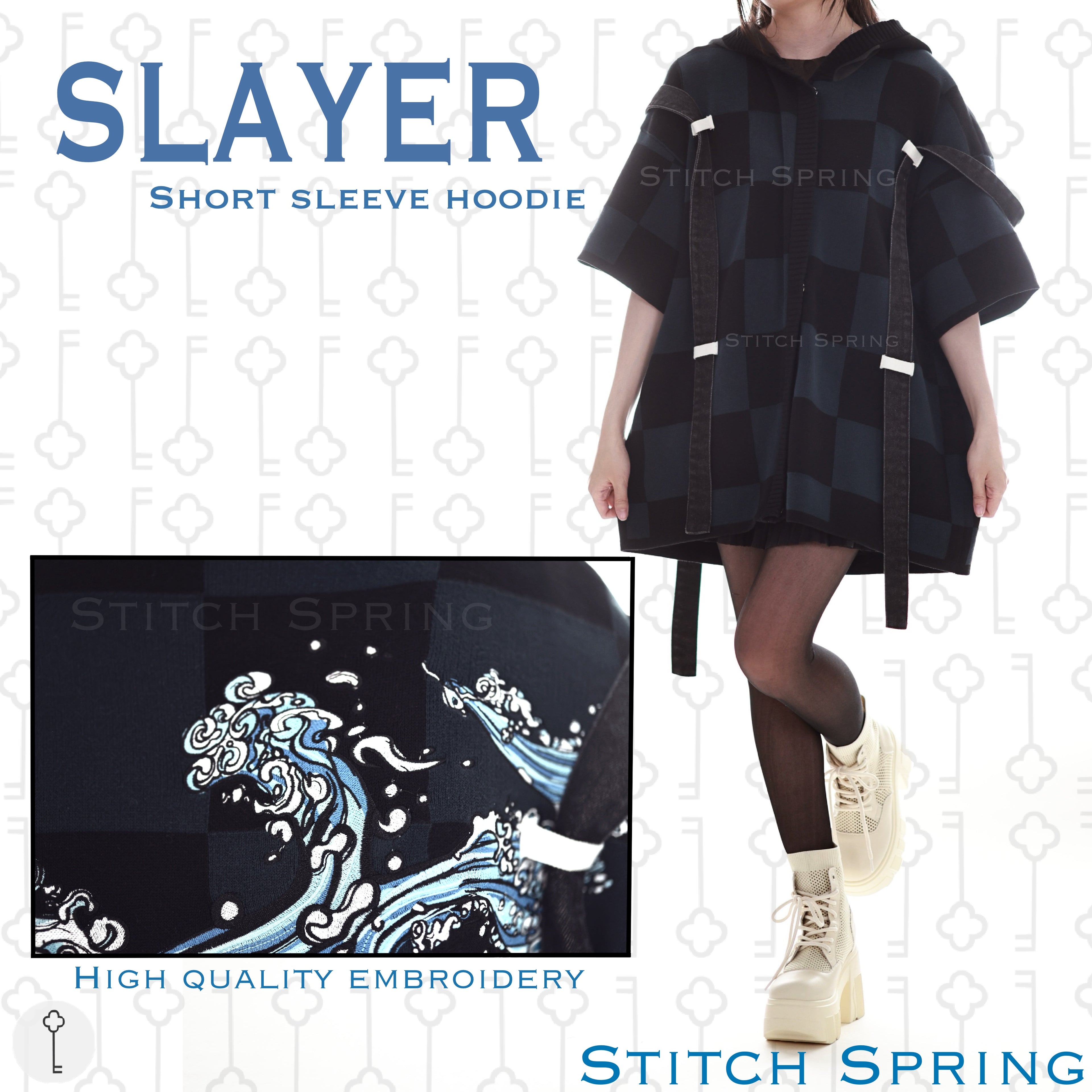 Short Sleeve Slayer Hoodie Preorder
