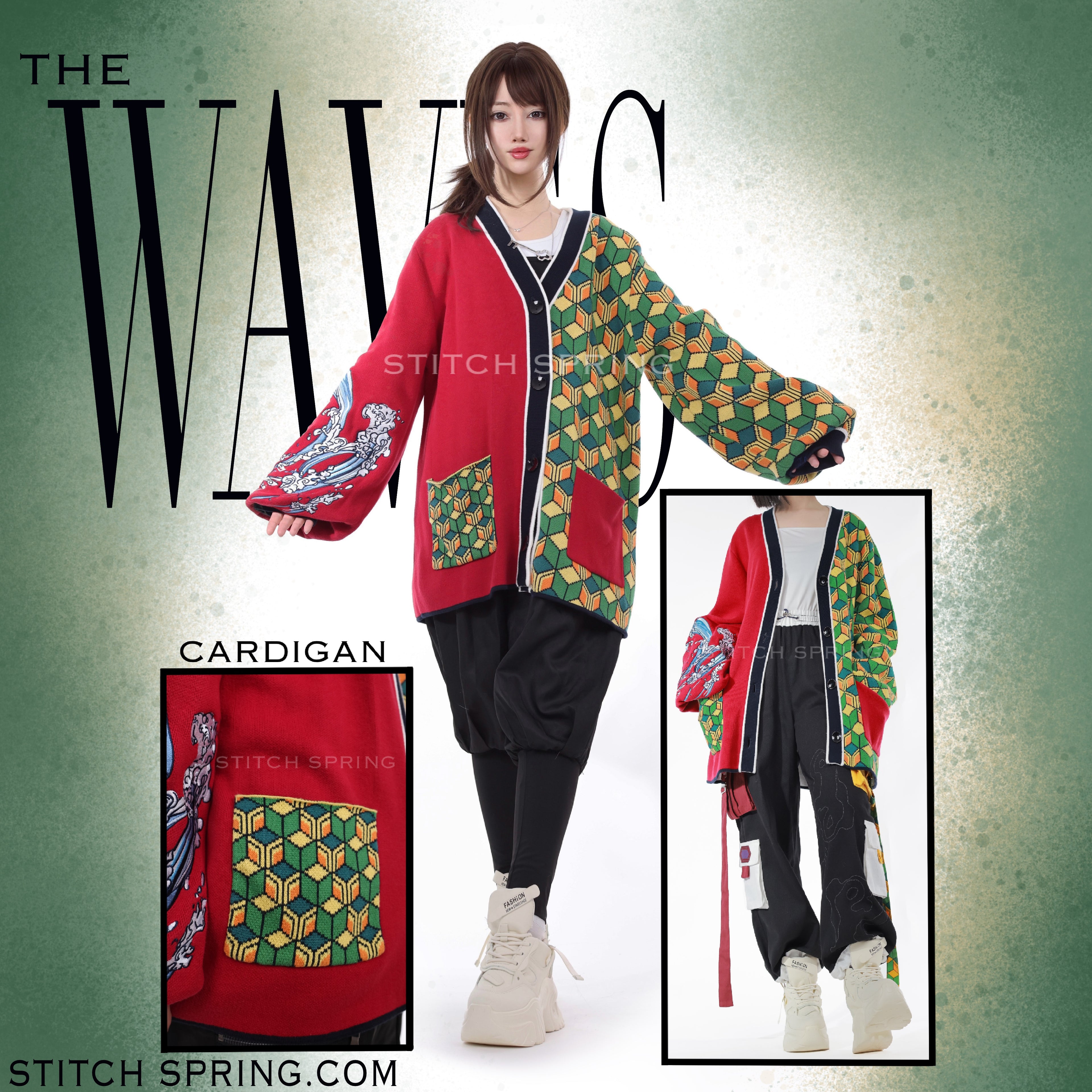 Waves Cardigan Preorder