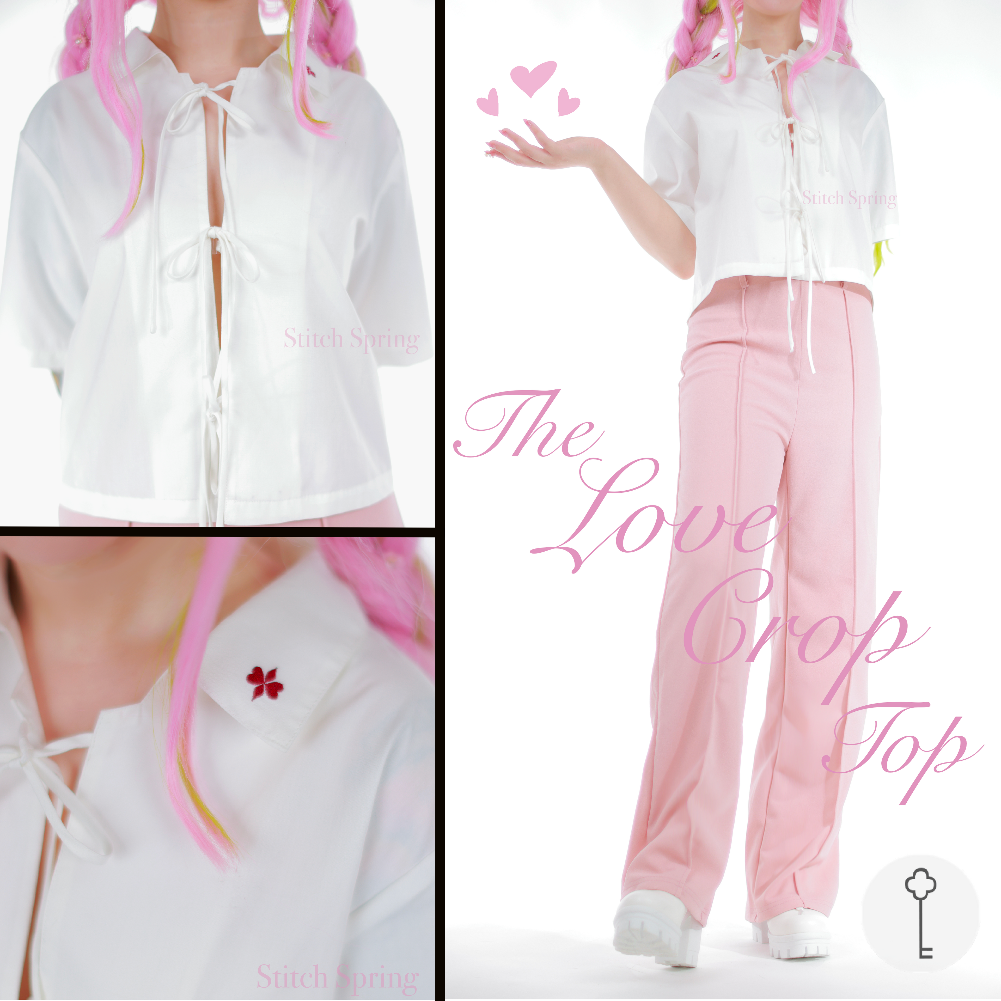 Love Crop Top Preorder