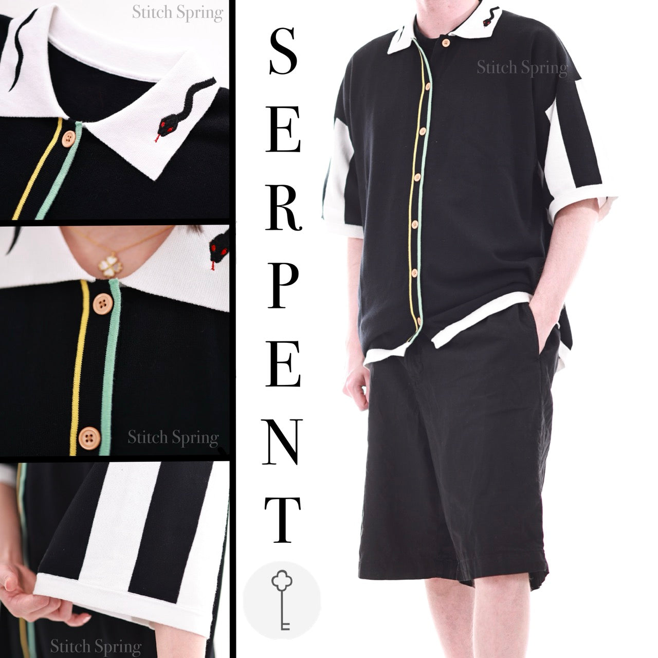 Serpent Button Up Preorder
