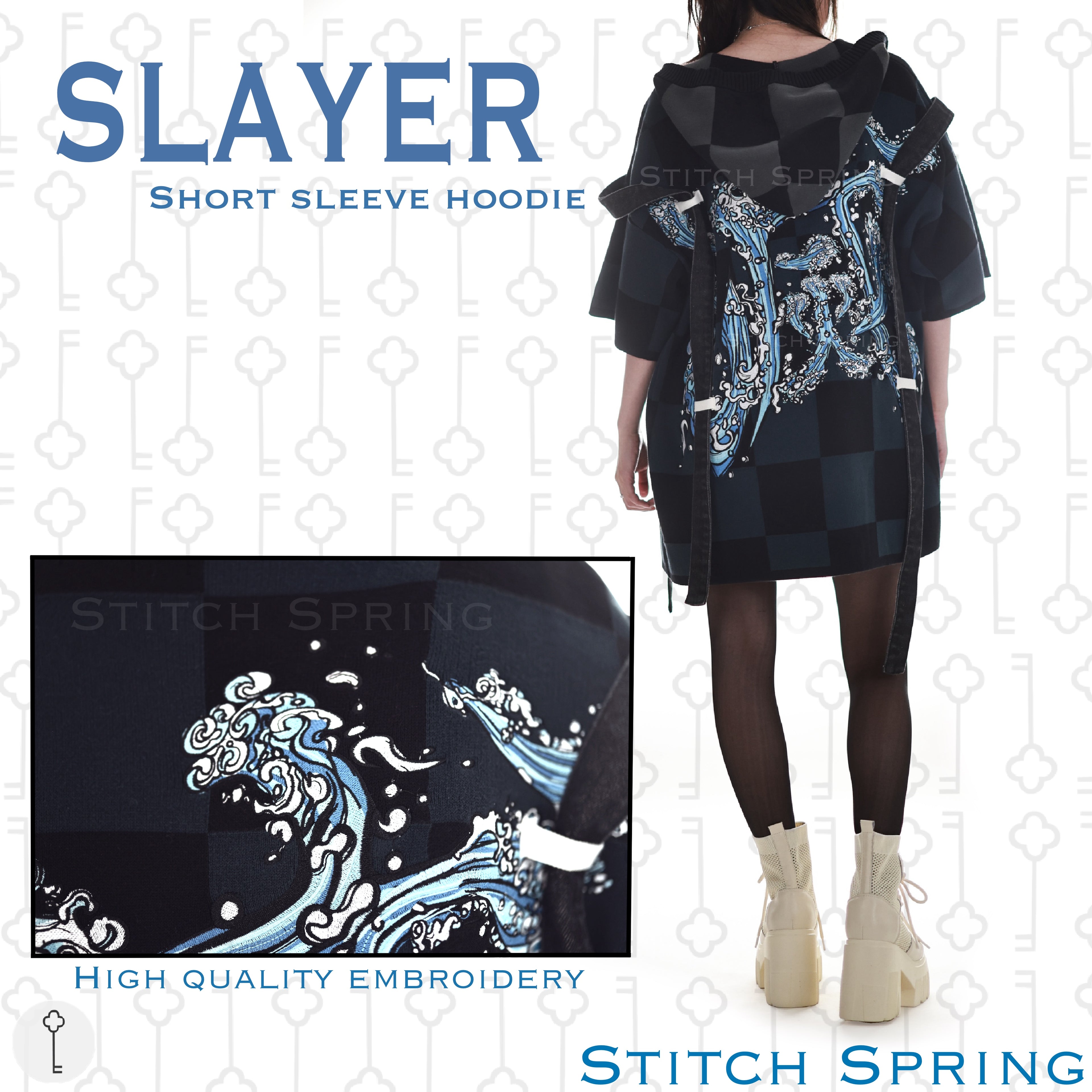 Short Sleeve Slayer Hoodie Preorder