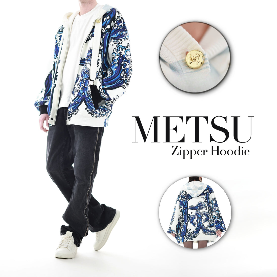 Metsu Zipper Hoodie Preorder