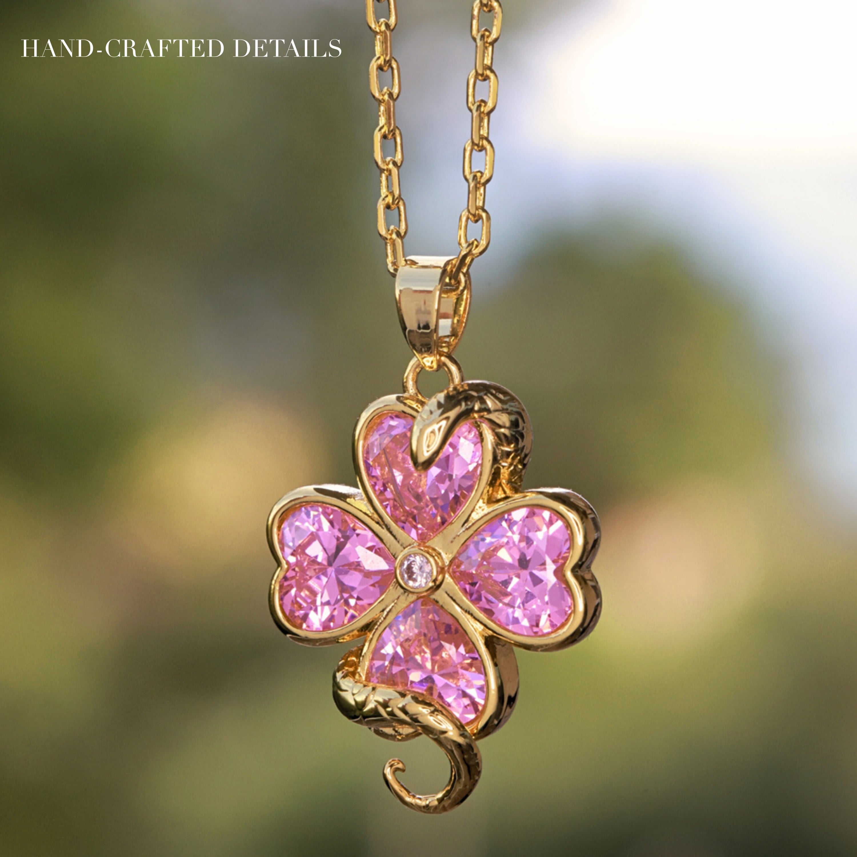 Gold Eternal Love Necklace Preorder