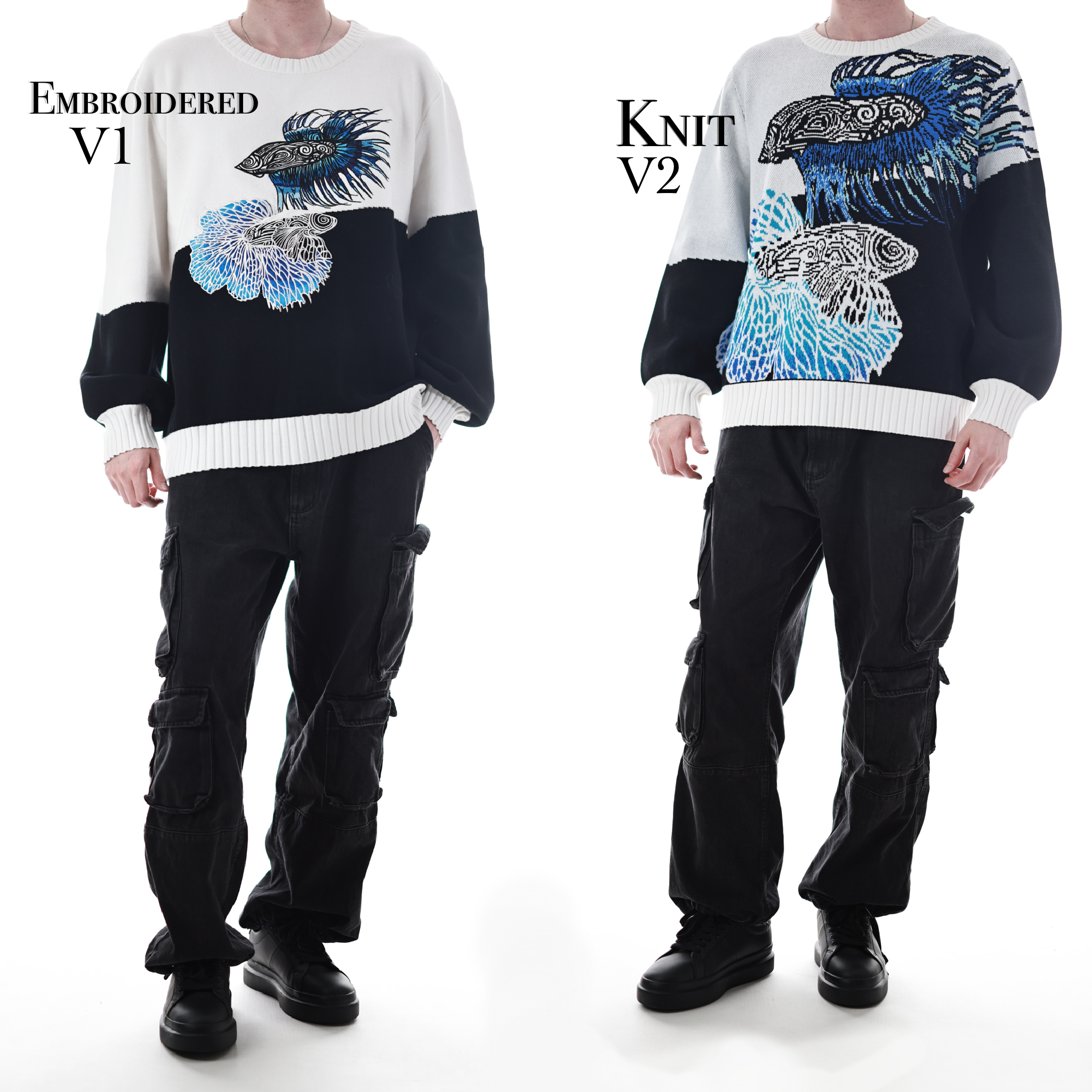 JJK Beta Fish Sweater