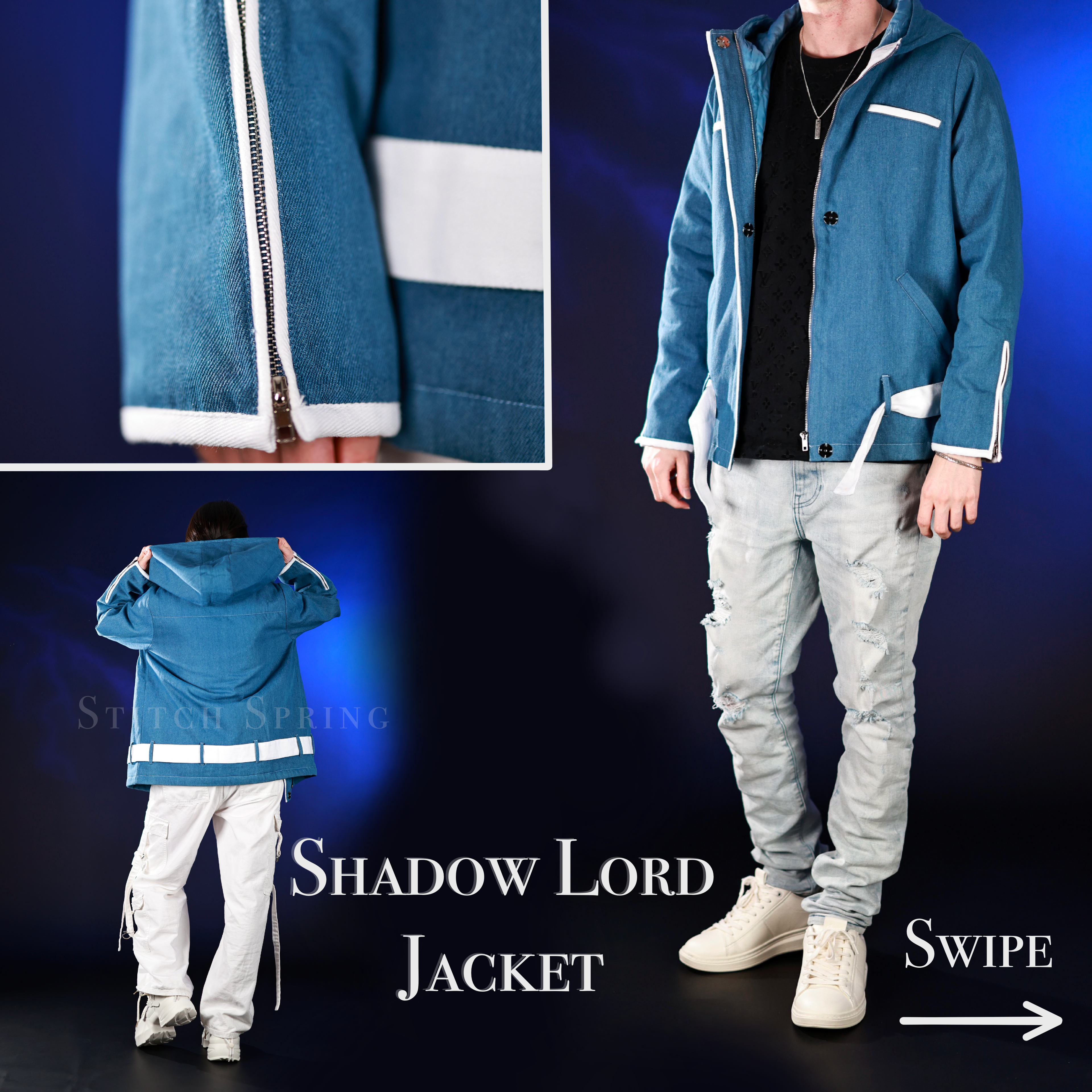 Shadow Lord Denim Jacket Preorder