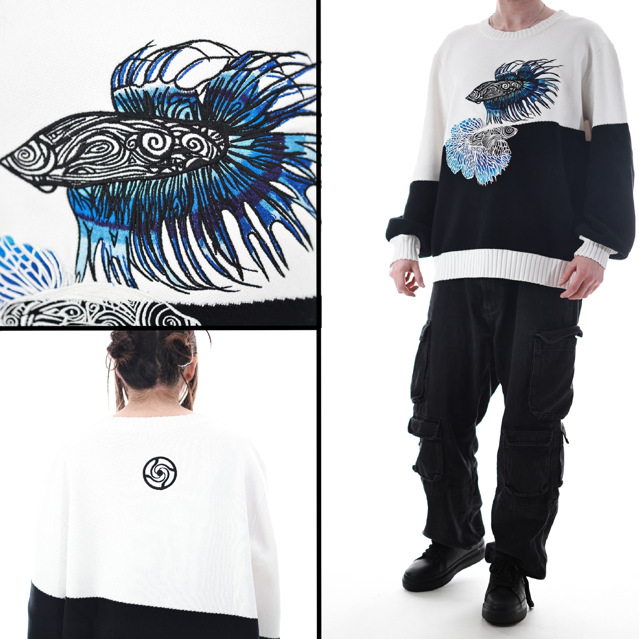 JJK Beta Fish Sweater