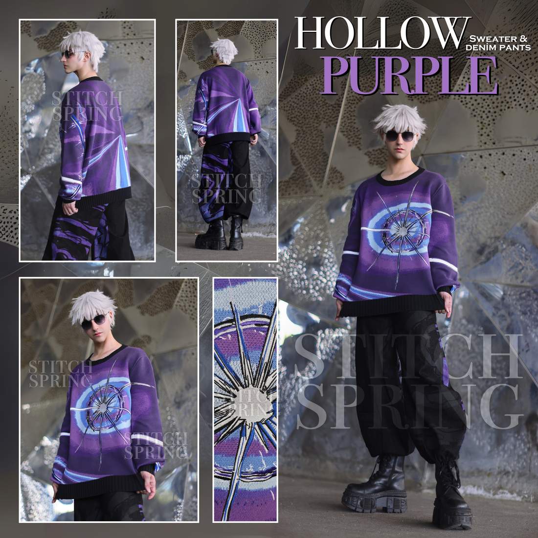 Hollow Purple Pants Preorder