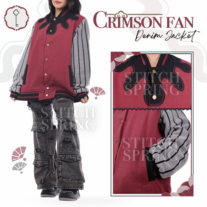 Crimson Fan Jacket Preorder