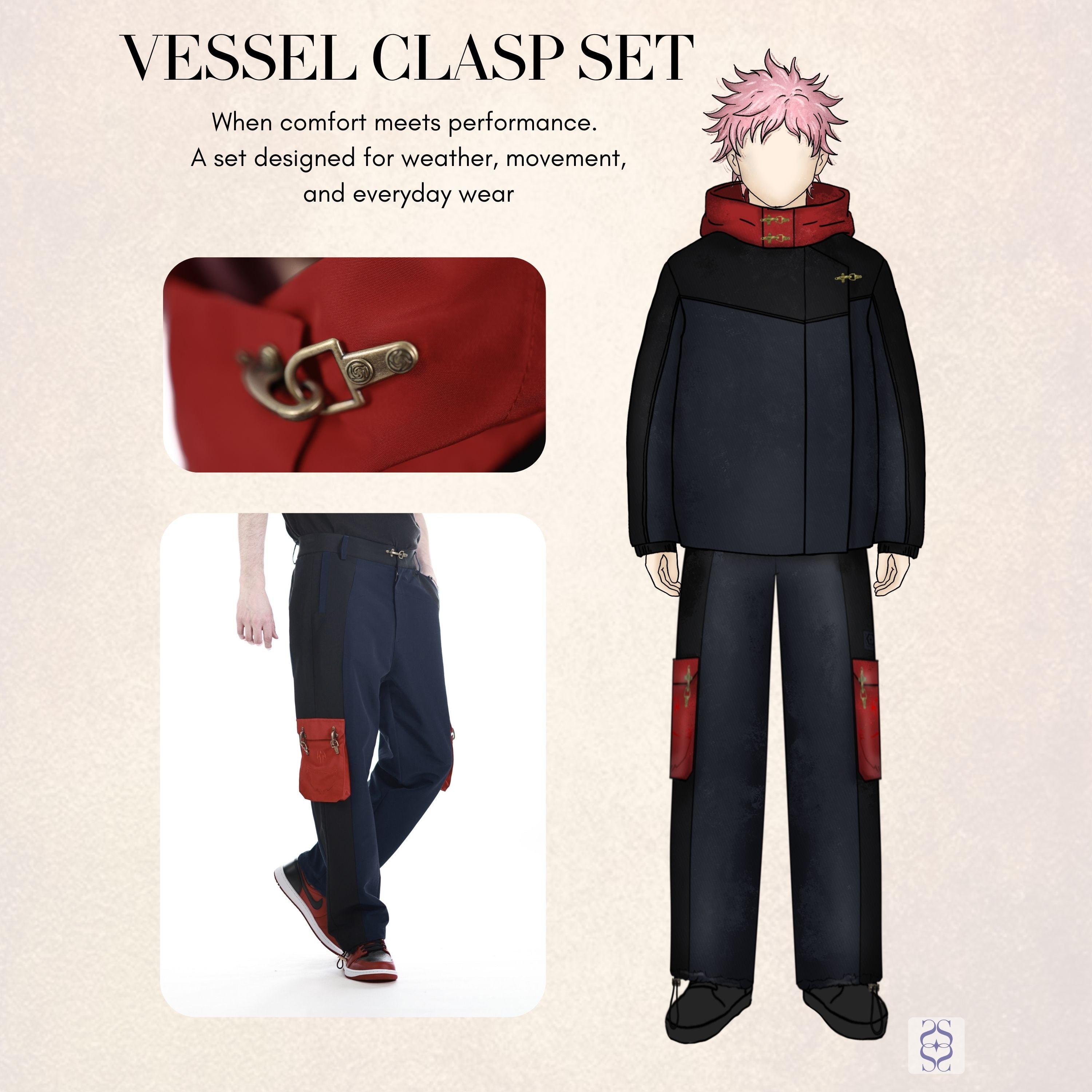 The Vessel Clasp Pants Preorder