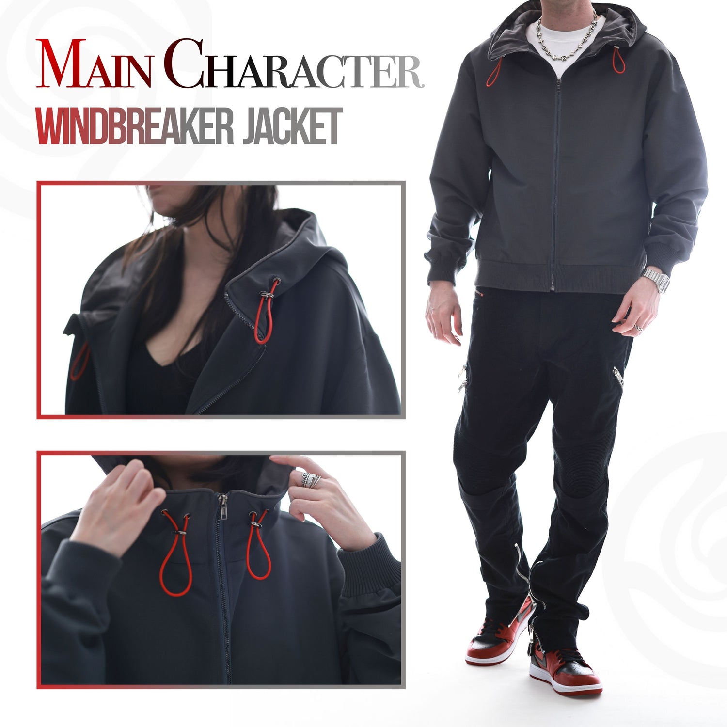 Main Character Windbreaker Jacket Preorder