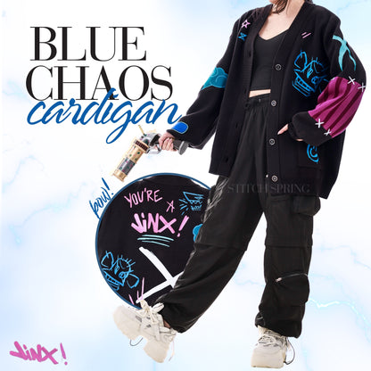 Blue Chaos Cardigan Preorder