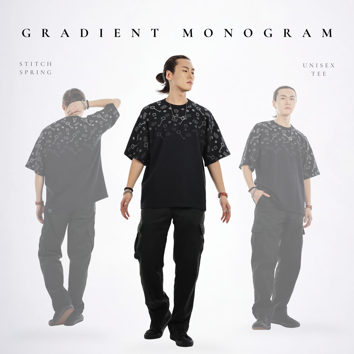 Limited Edition Gradient Monogram Tee Preorder
