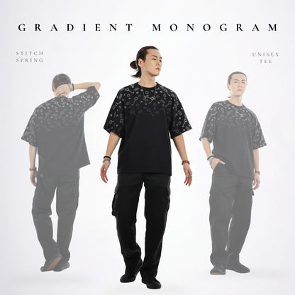 Limited Edition Gradient Monogram Tee Preorder