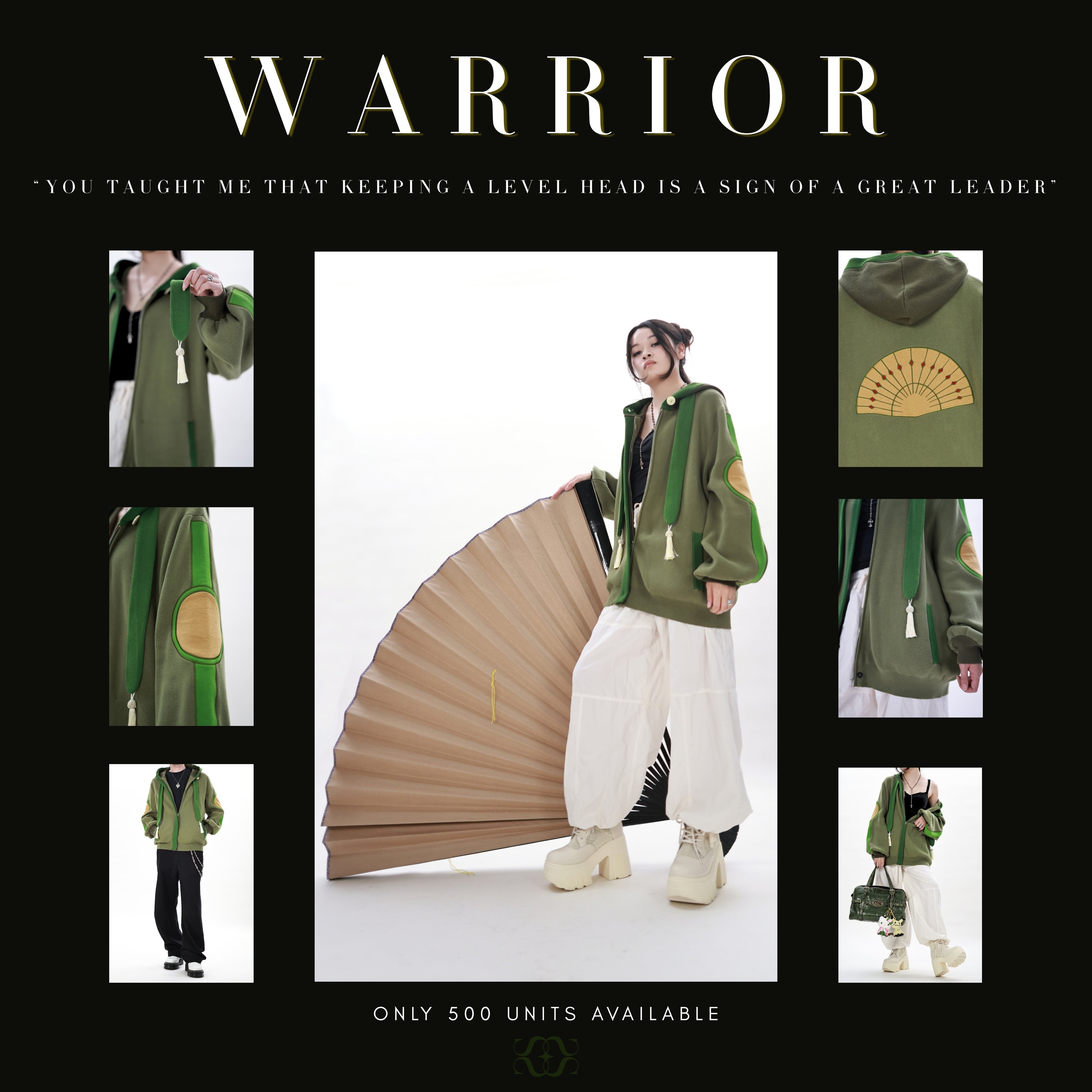 Fan Warrior Zipper Hoodie Preorder