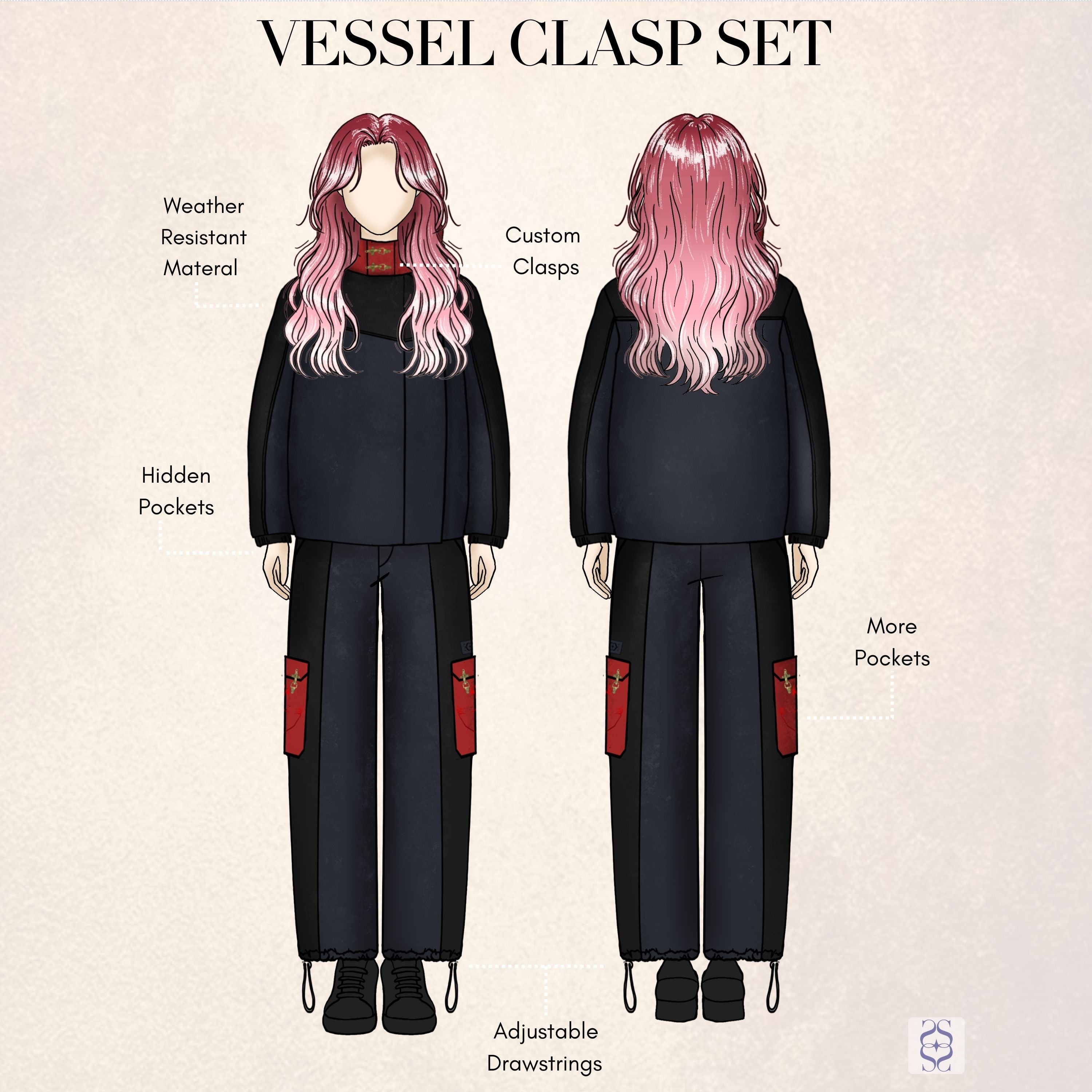 The Vessel Clasp Pants Preorder