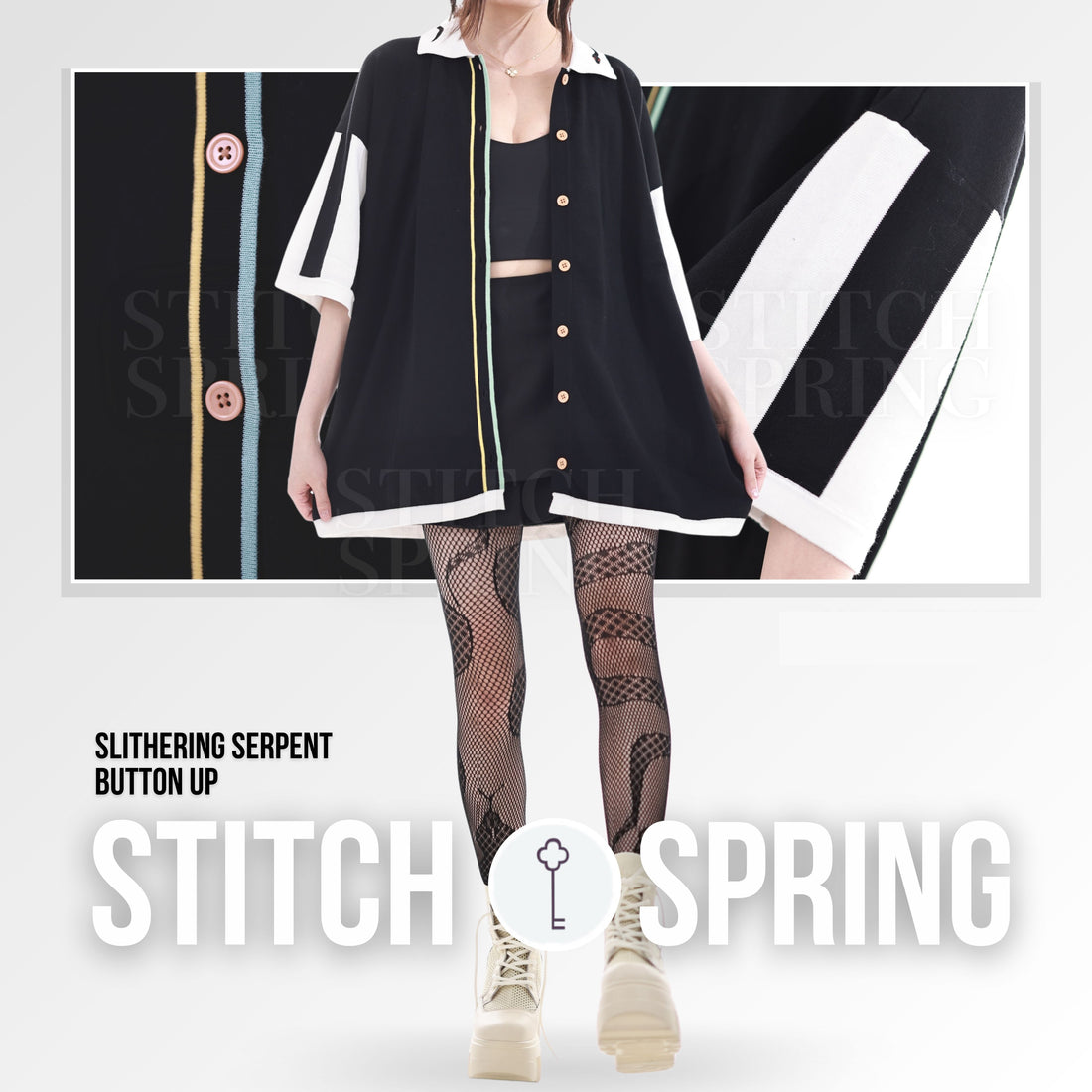 Serpent Button Up Preorder