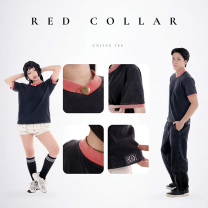 Red Collar Tee Preorder