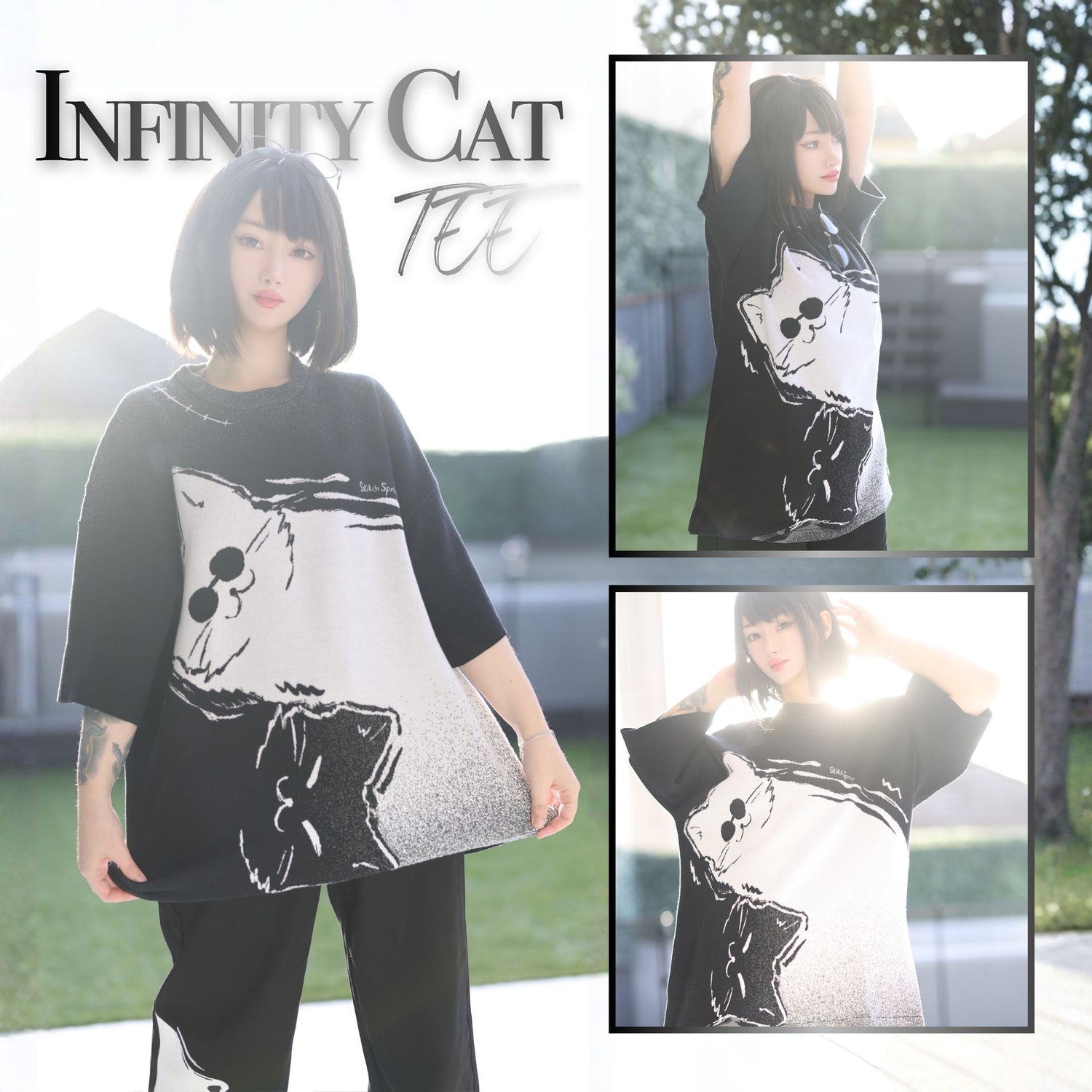 Infinity Cat T-Shirt Preorder