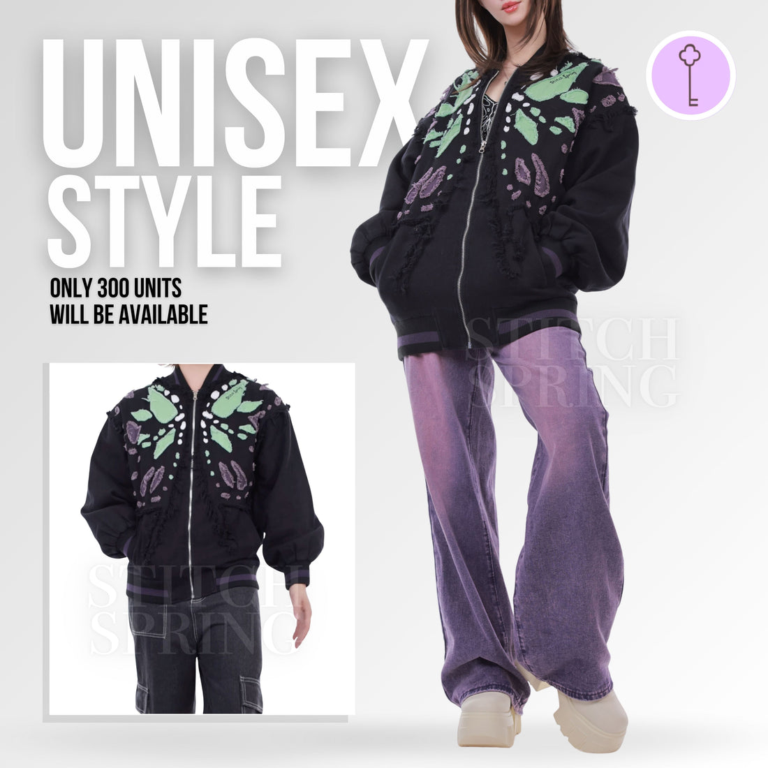 Butterfly Denim Jacket Preorder