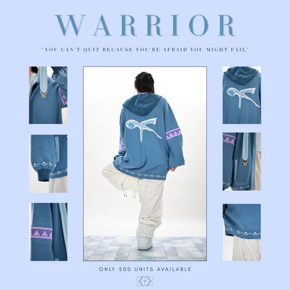 Warrior Zipper Hoodie Preorder