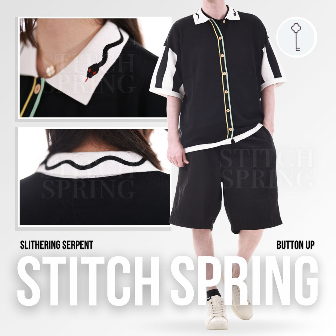 Serpent Button Up Preorder