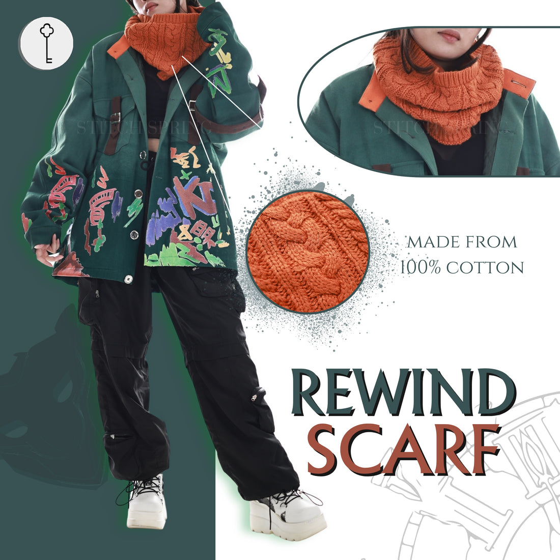 Rewind Scarf Preorder