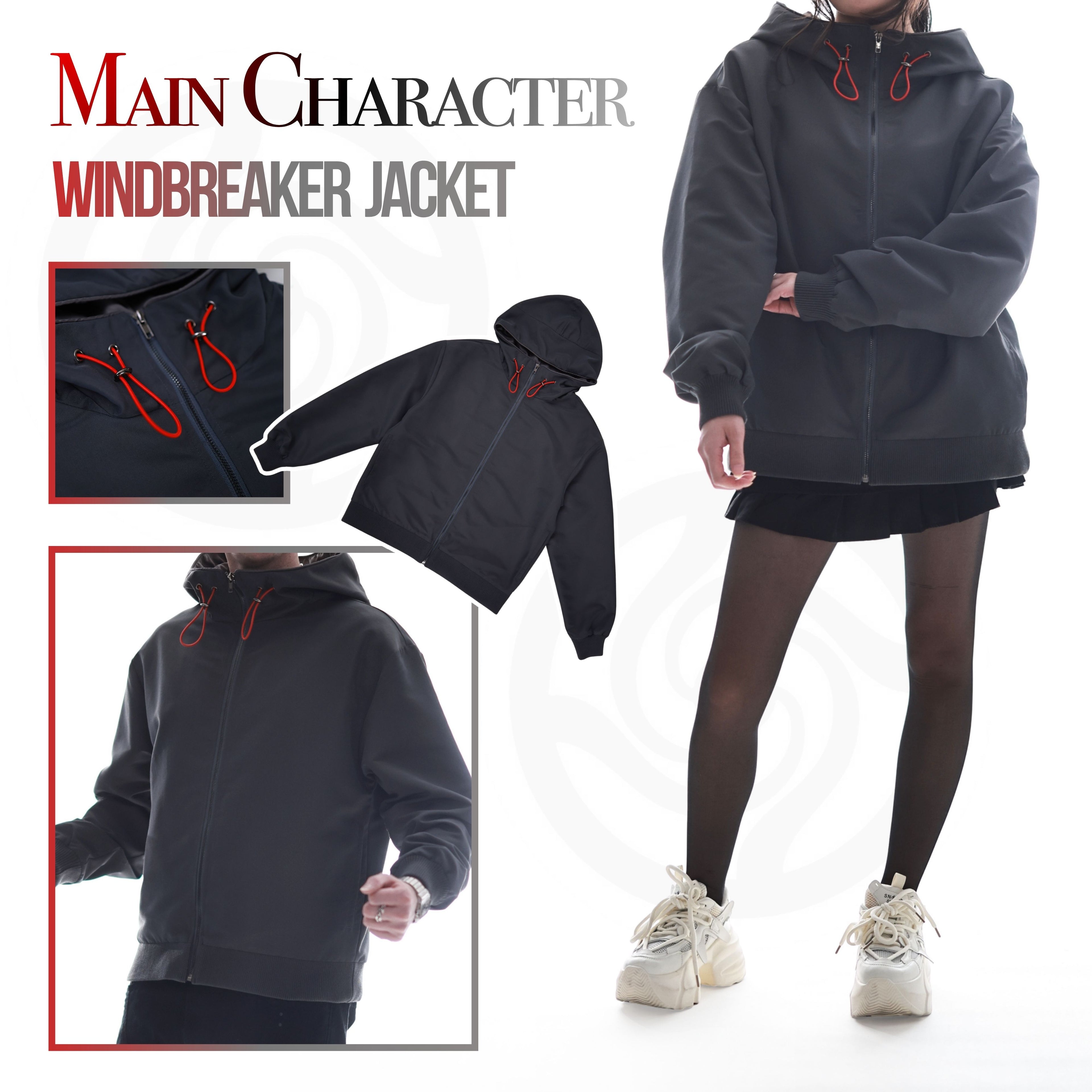 Main Character Windbreaker Jacket Preorder