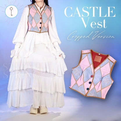 Cropped Castle Vest Preorder