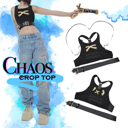 Chaos Crop Top Preorder