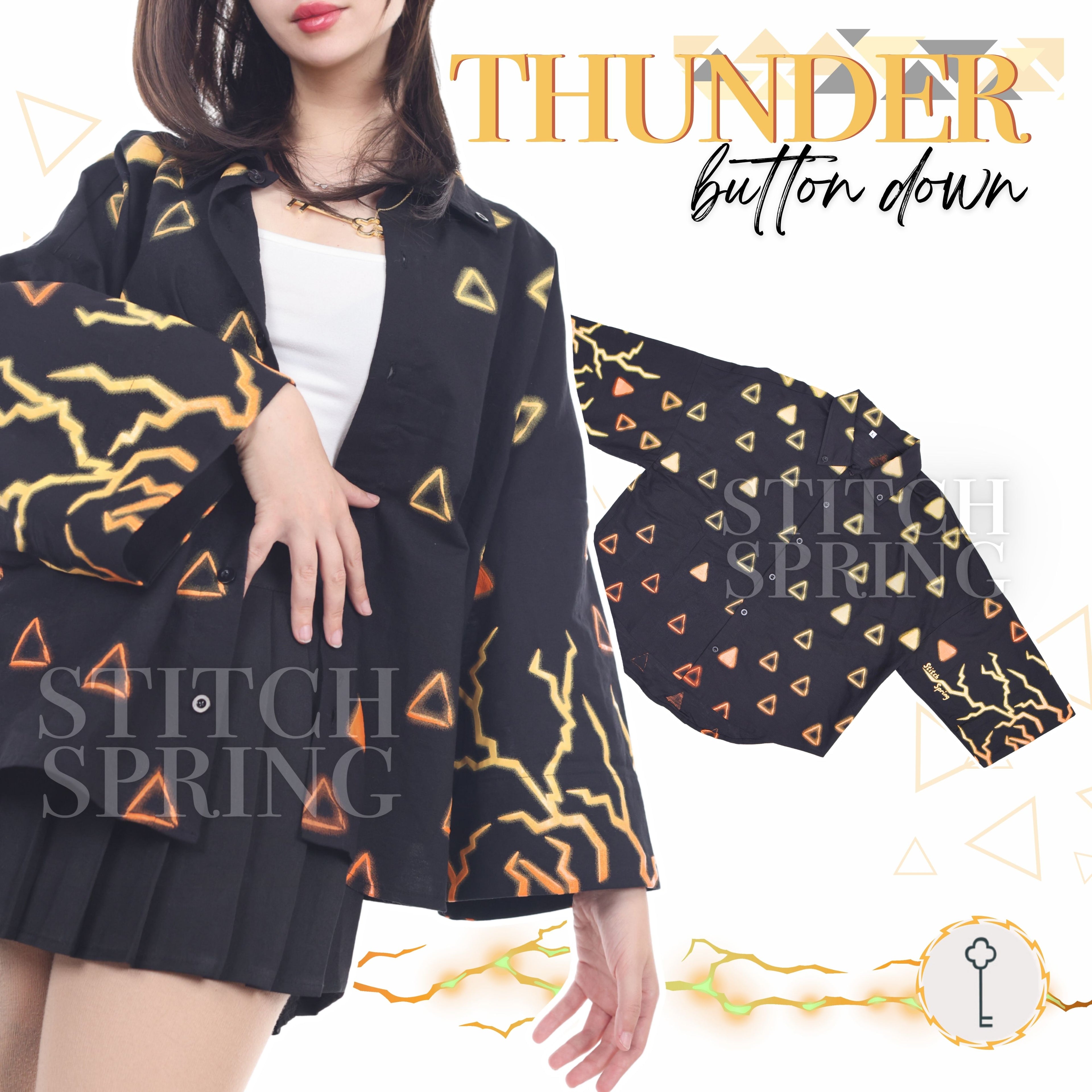 Thunder Button Down Preorder