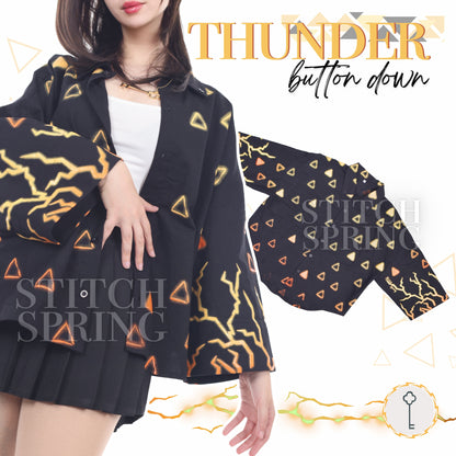 Thunder Button Down Preorder