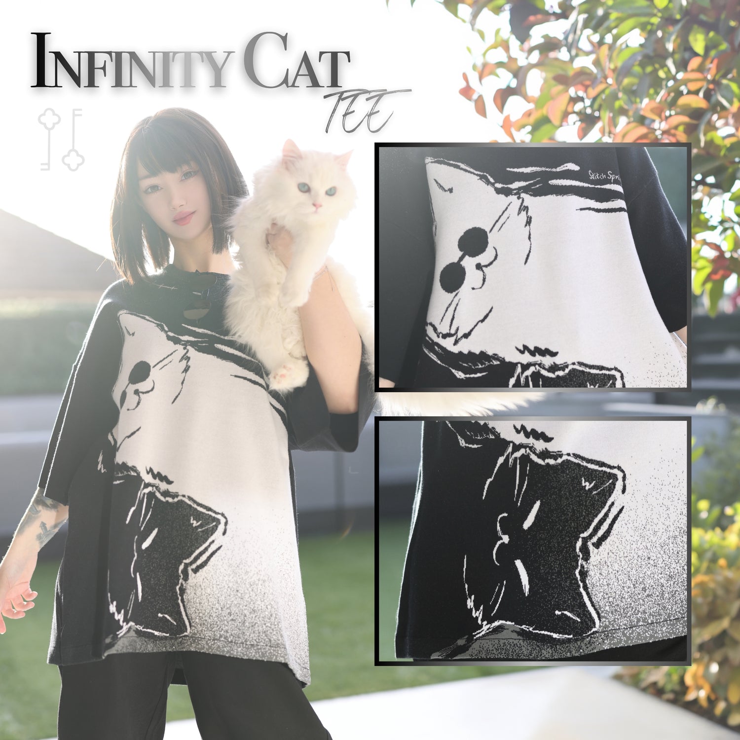Infinity Cat T-Shirt Preorder