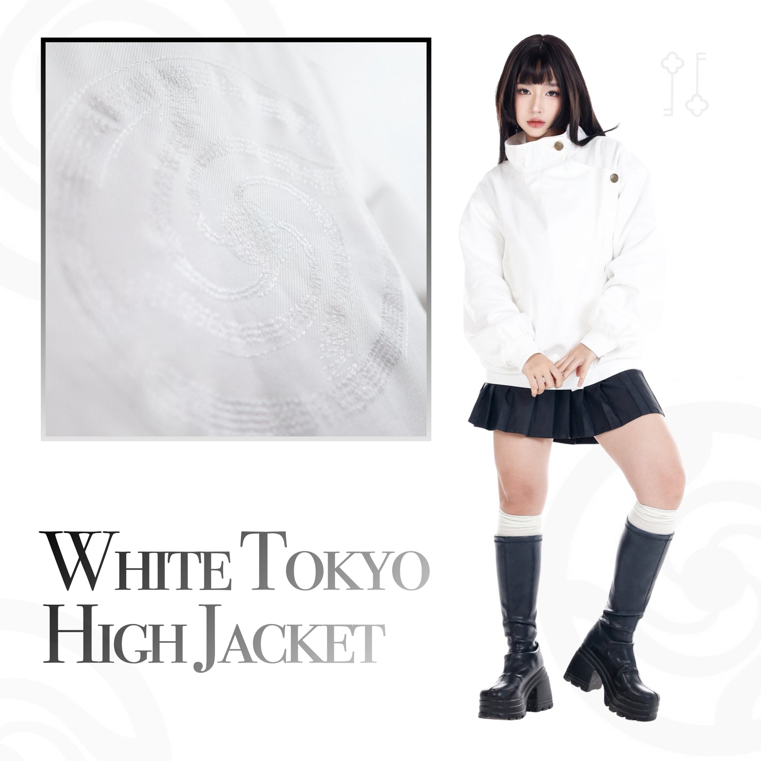 White Tokyo High Jacket Preorder (Special Grade)