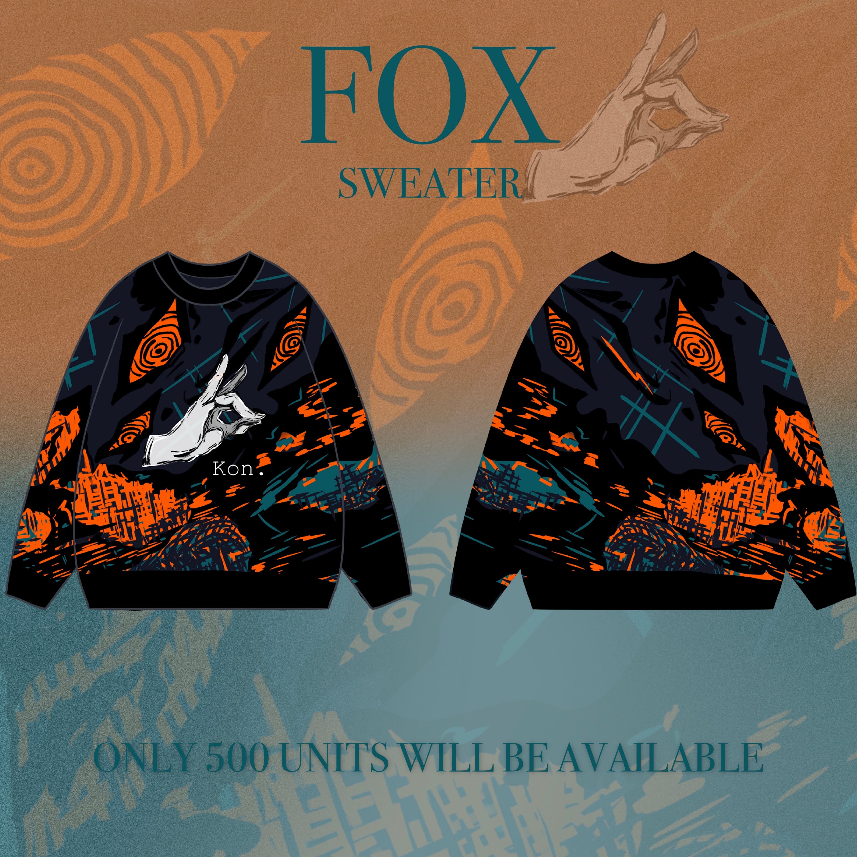 Fox Sweater Preorder