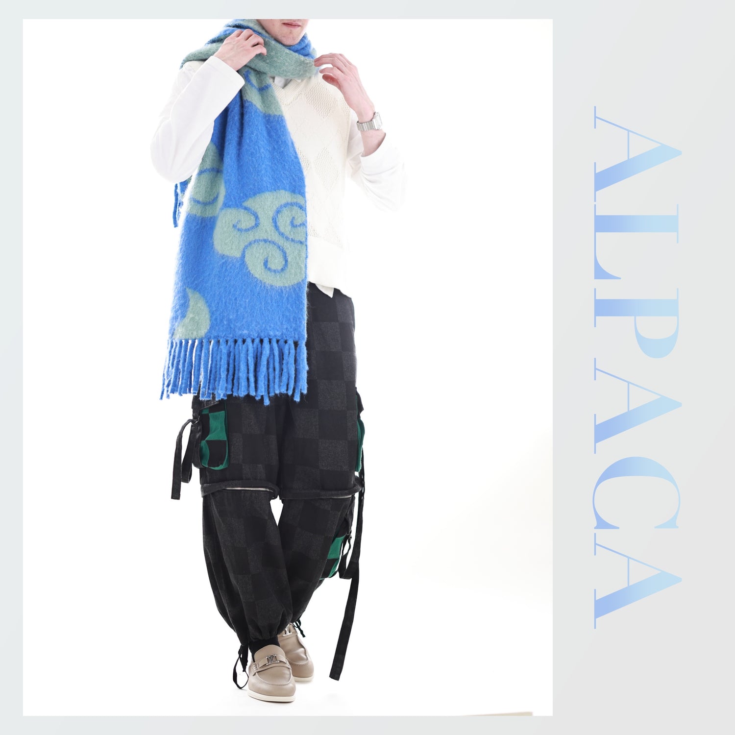 Blue Cloud Scarf Preorder