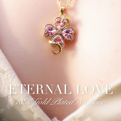 Gold Eternal Love Necklace Preorder